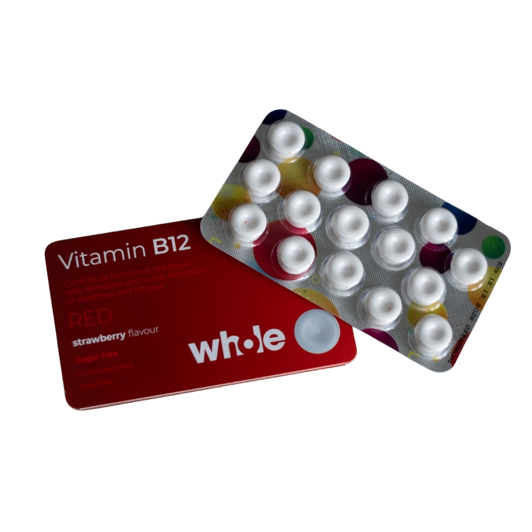 WHOLE VITAMIINI PASTILLID B-12 N15 - Tootepilt 
