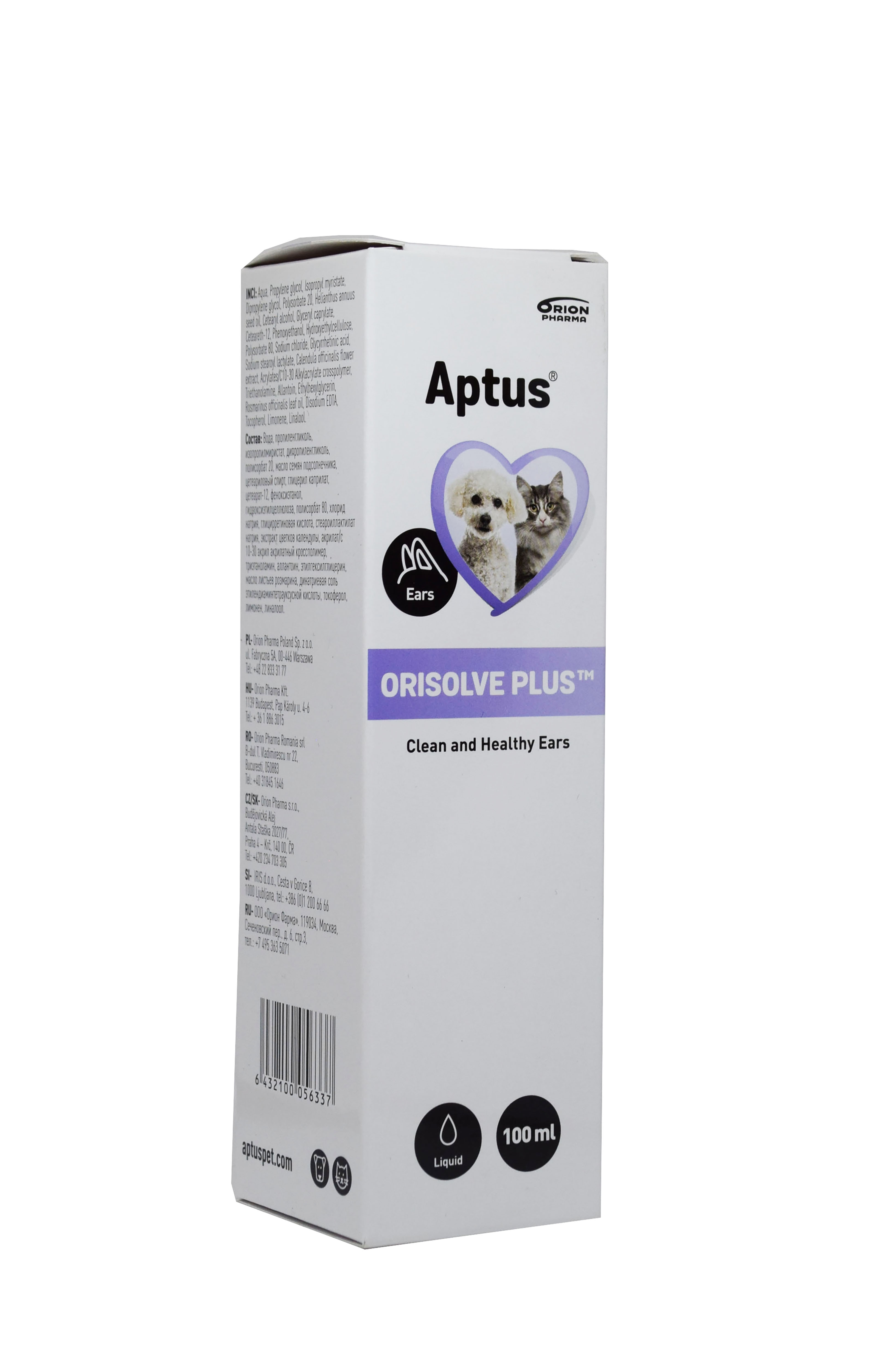 APTUS ORISOLVE PLUS KÕRVAPUHASTUS 100ML N1 - Tootepilt 