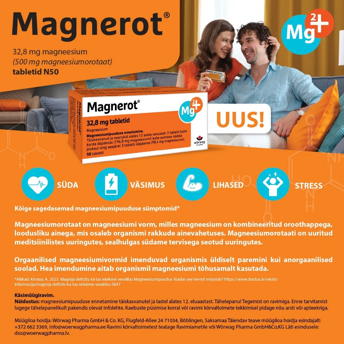 MAGNEROT TBL 32,8MG N50 - Tootepilt 1