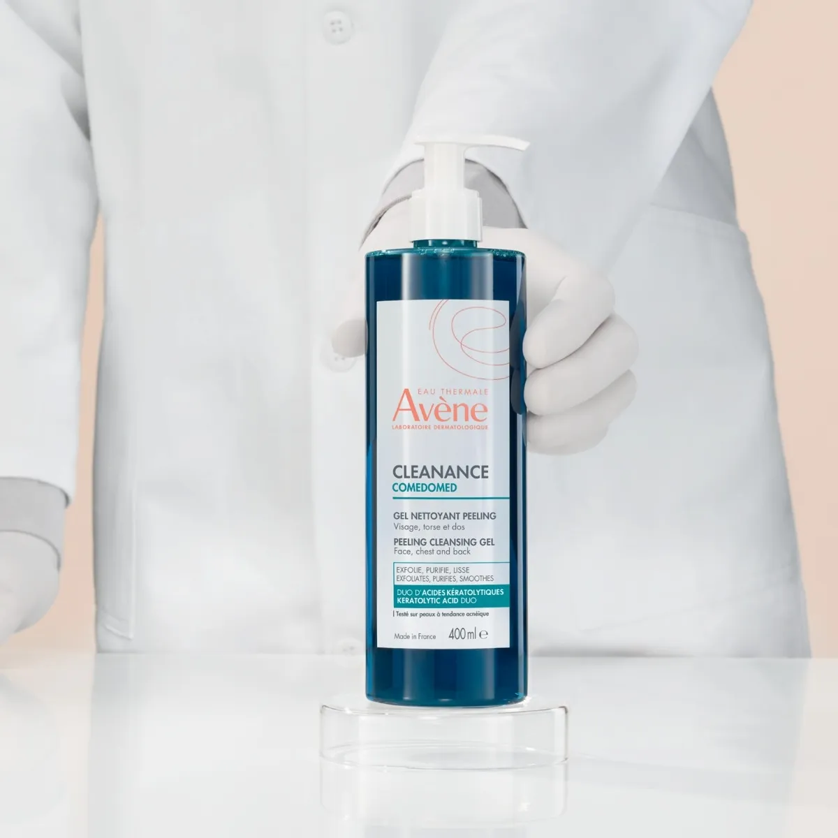 AVENE CLEANANCE COMEDOMED PEELING PESEMISGEEL 400ML - Tootepilt 1