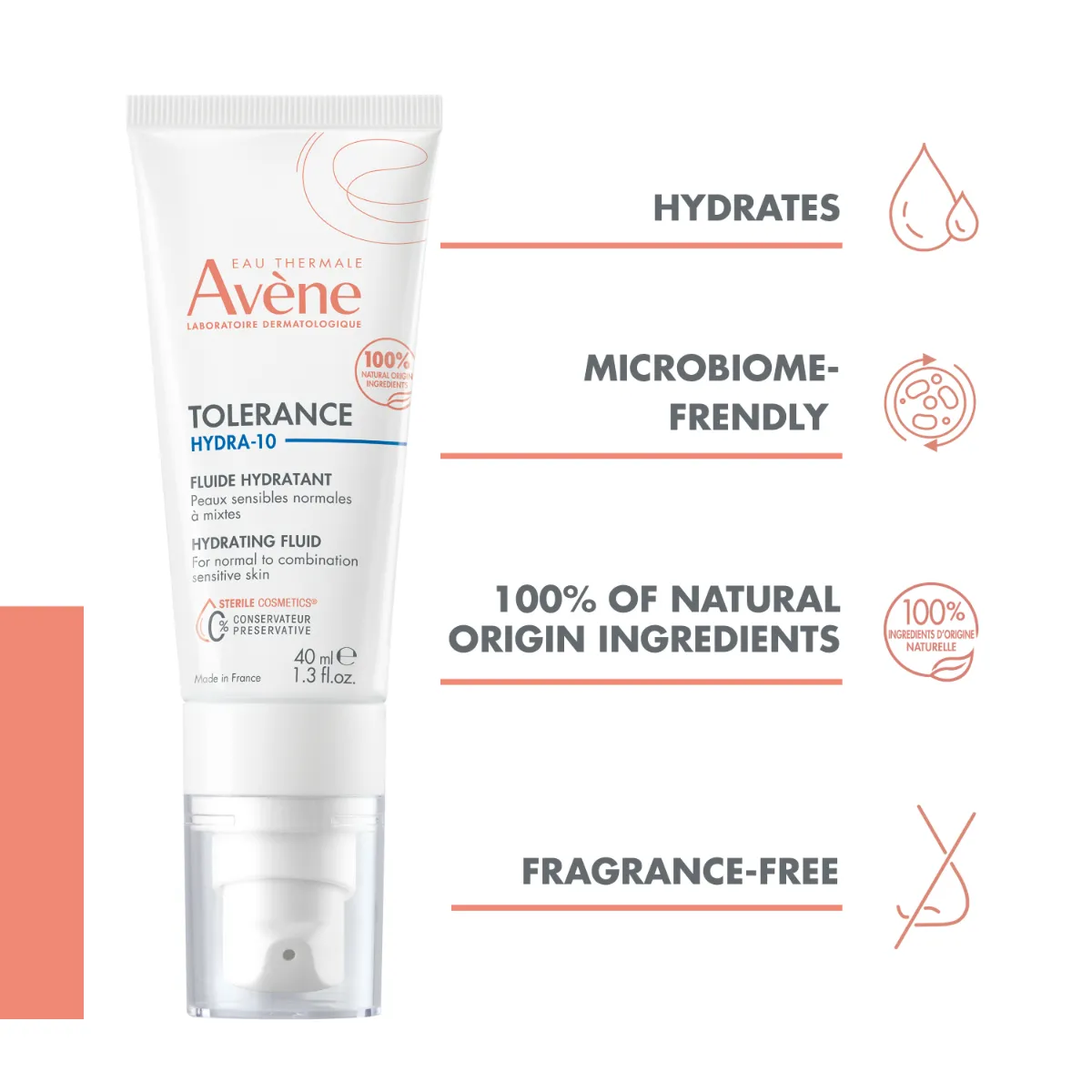 AVENE TOLERANCE HYDRA10 EMULSIOON NIISUTAV 40ML - Tootepilt 2