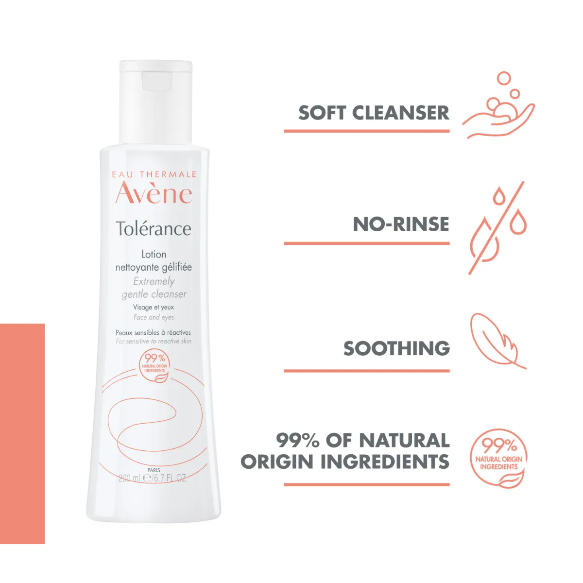 AVENE TOLERANCE PUHASTUSGEEL ERITI ÕRN 200ML - Tootepilt 2