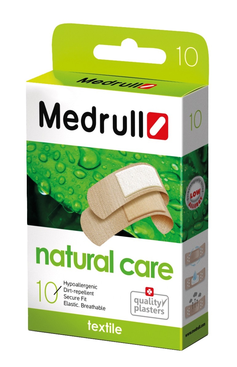 MEDRULL PLAASTER NATURAL CARE N10 TEKSTIIL - Tootepilt 