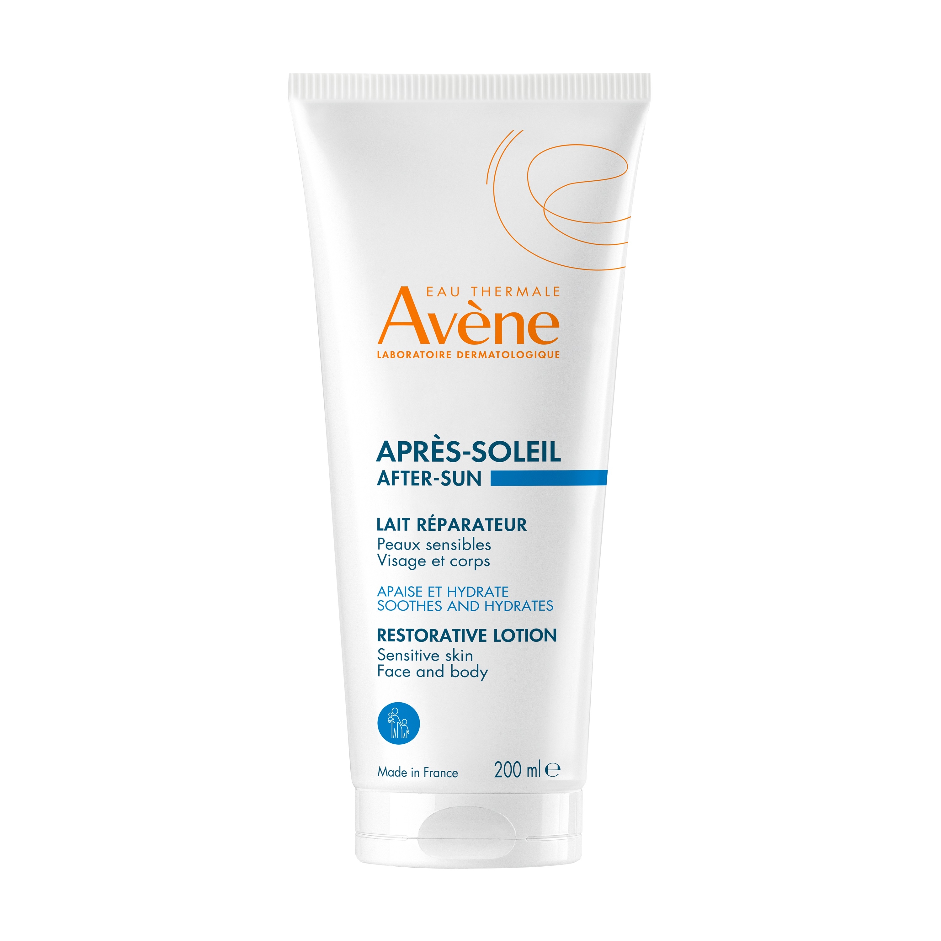 AVENE SUN PÄEVITUSJÄRGNE IHUPIIM TAASTAV 200ML - Tootepilt 