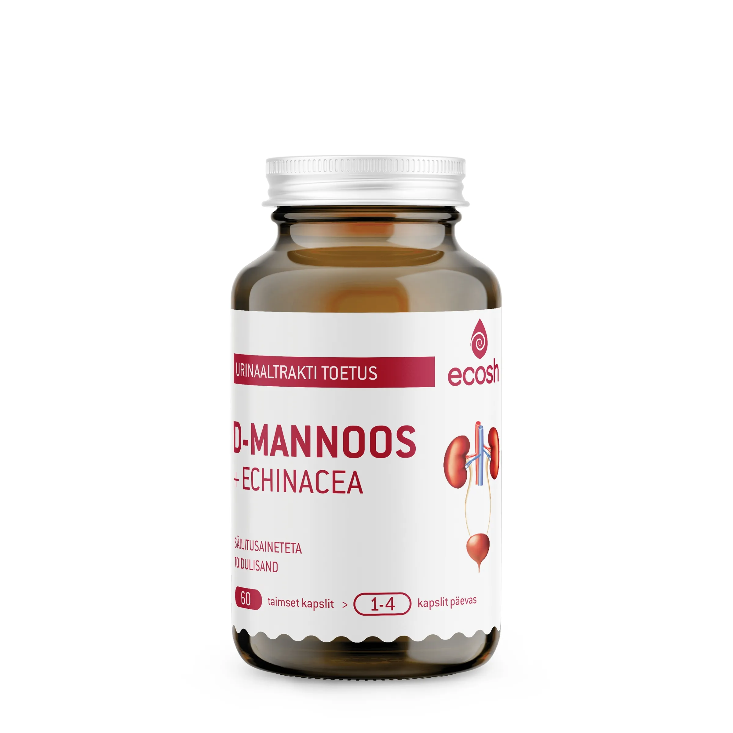 ECOSH D-MANNOOS+ECHINACEA KAPSLID N60 - Tootepilt 