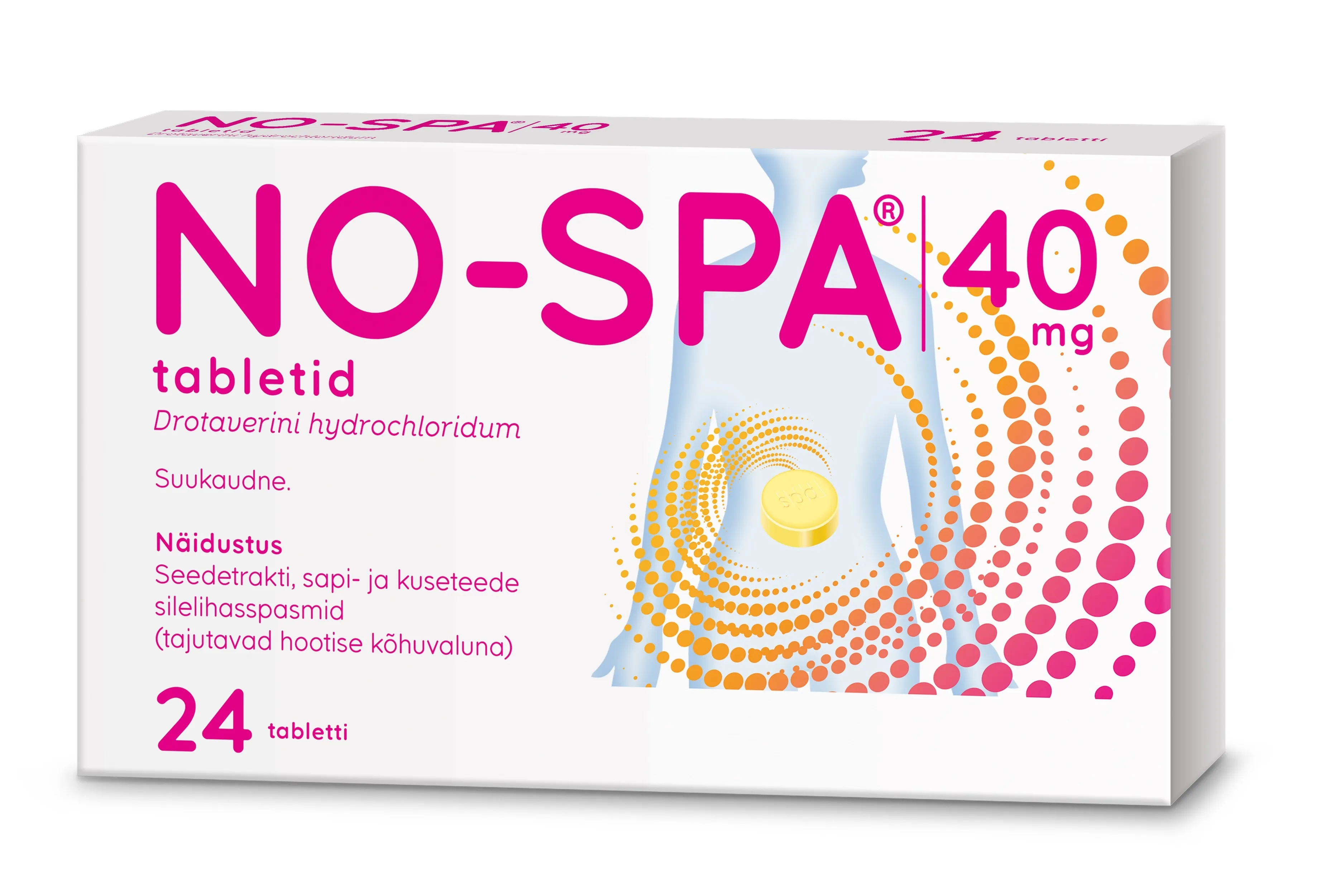 NO-SPA TBL 40MG N24 - Tootepilt 3