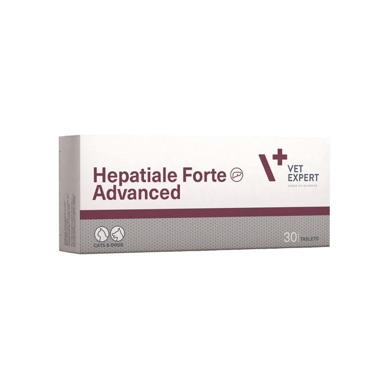 VETEXPERT HEPATIALE FORTE ADVANCED N30 - Tootepilt 