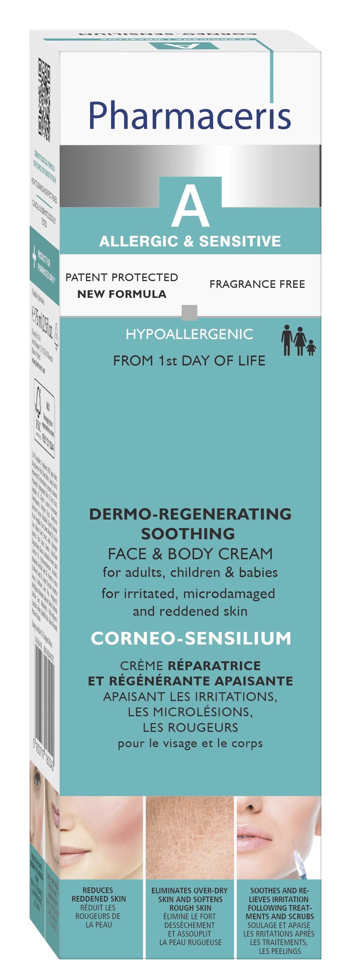 PHARMACERIS A CORNEO-SENSILIUM KREEM RAHUST. JA TAASTAV 75ML - Tootepilt 