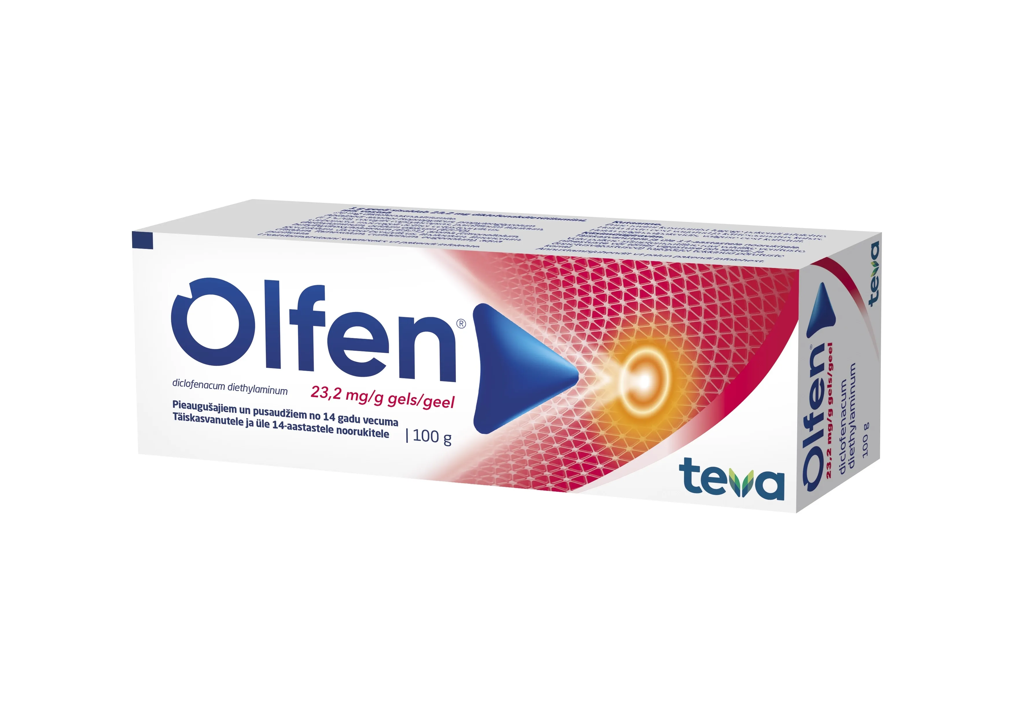 OLFEN GEEL 23,2MG/G 100G - Tootepilt 