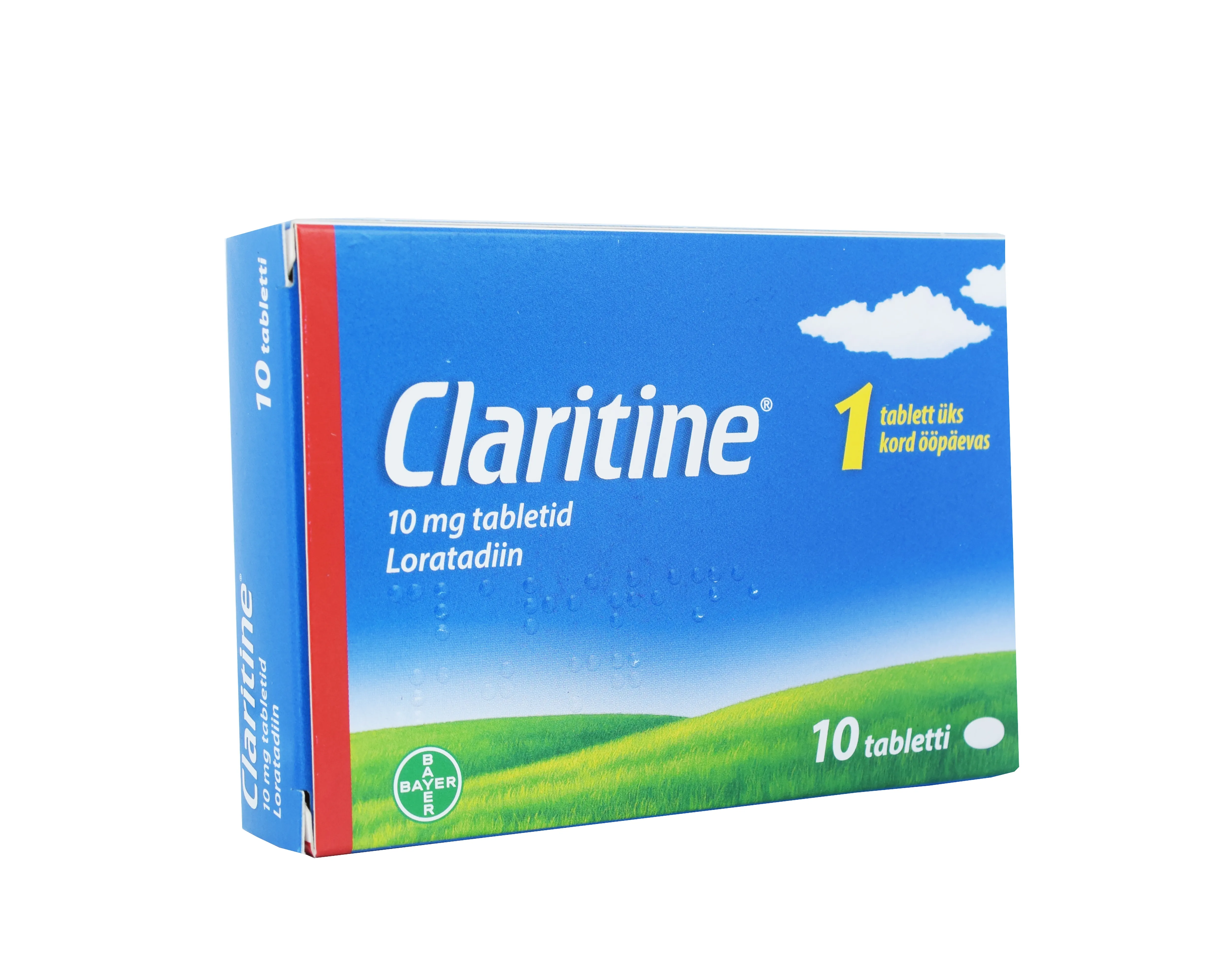 CLARITINE TBL 10MG N10 (TML) - Tootepilt 