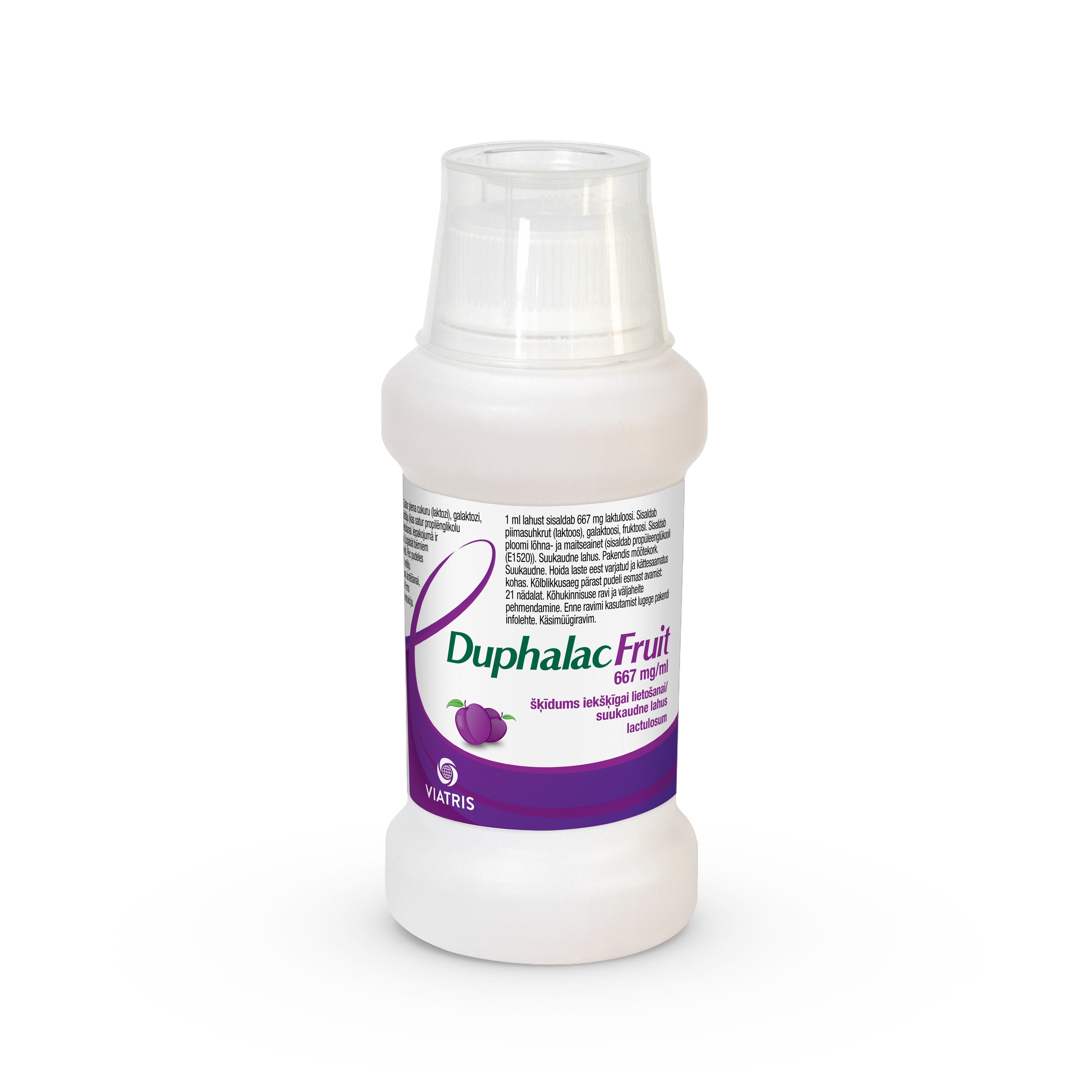 DUPHALAC FRUIT SUUKAUDNE LAHUS 667MG/ML 200ML - Tootepilt 