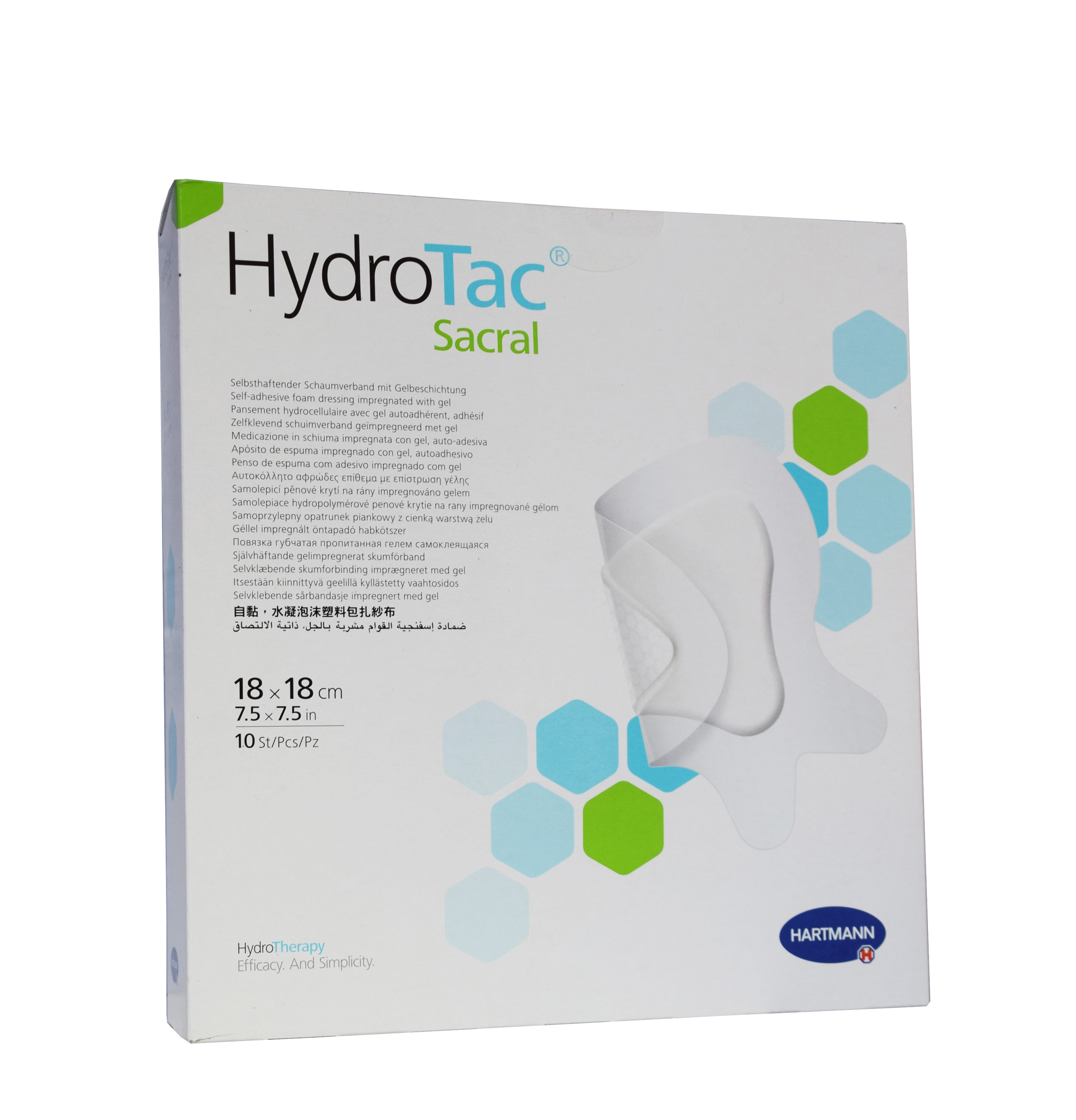 HYDROTAC SACRAL HAAVASIDE 18X18CM N10 - Tootepilt 
