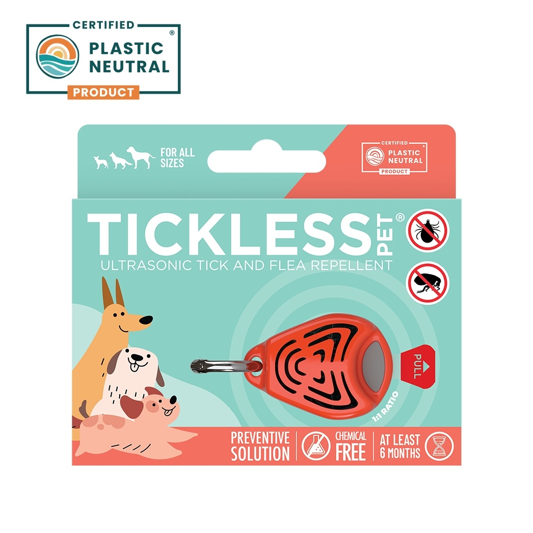 TICKLESS PUUGIPELETAJA LEMMIKLOOMALE ORANZ - Tootepilt 