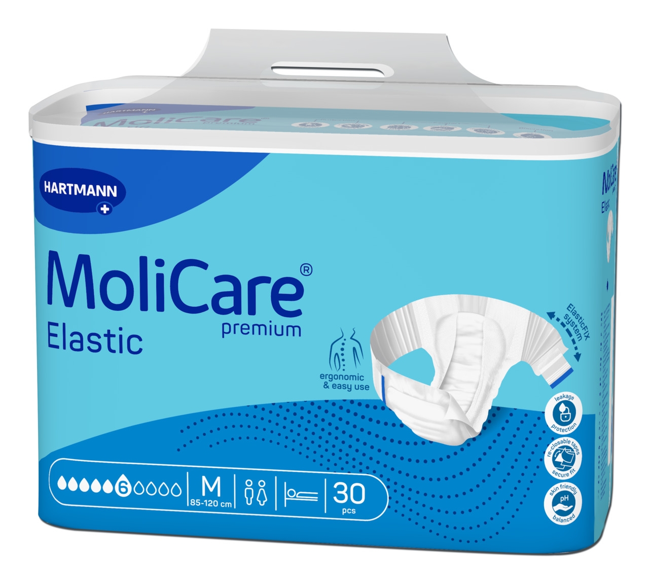 MOLICARE ELASTIC 6 TILKA M N30 - Tootepilt 
