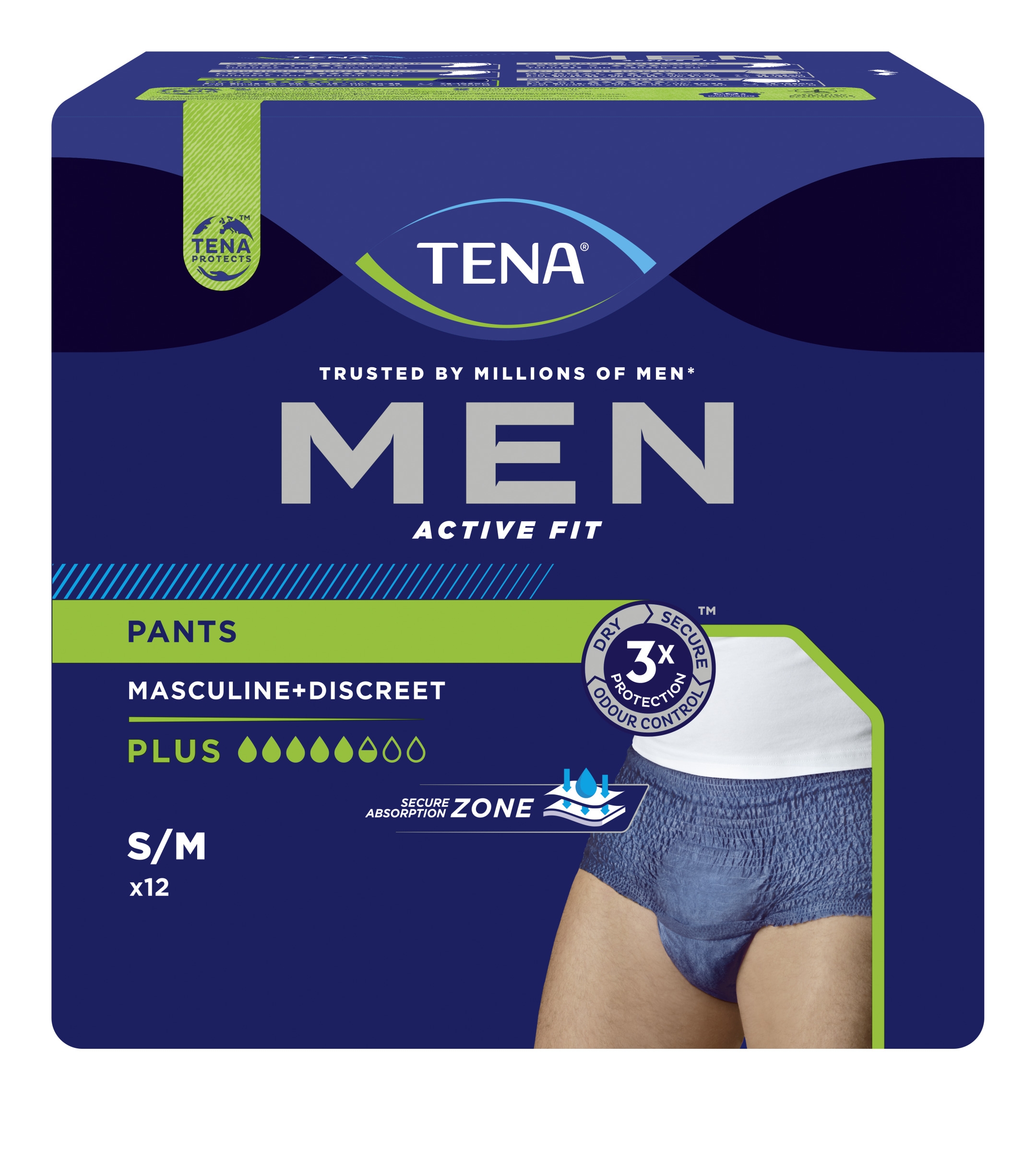 TENA MEN PANTS PLUS S/M N12 - Tootepilt 
