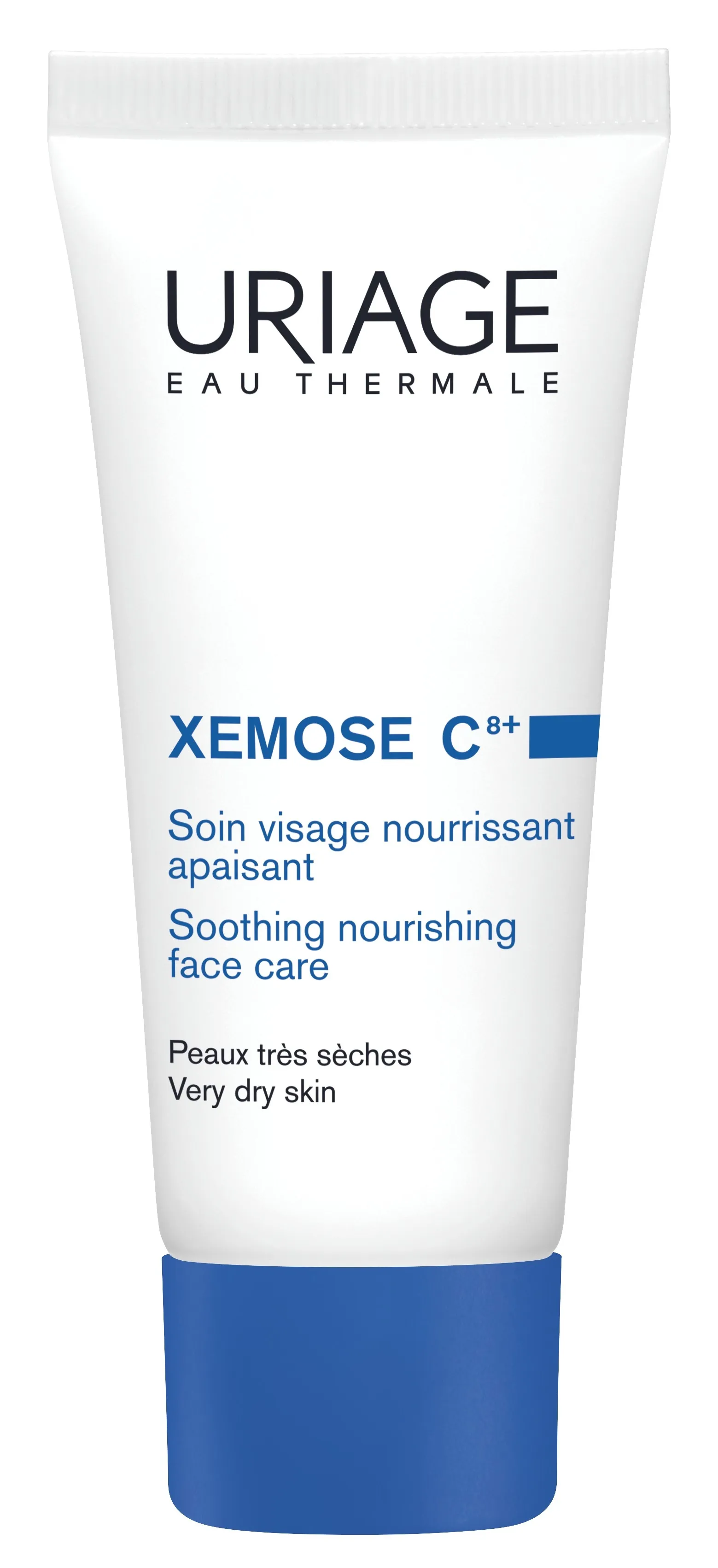 URIAGE XEMOSE C8+ VISAGE NÄOKREEM VÄGA KUIVALE NAHALE 40ML - Tootepilt 