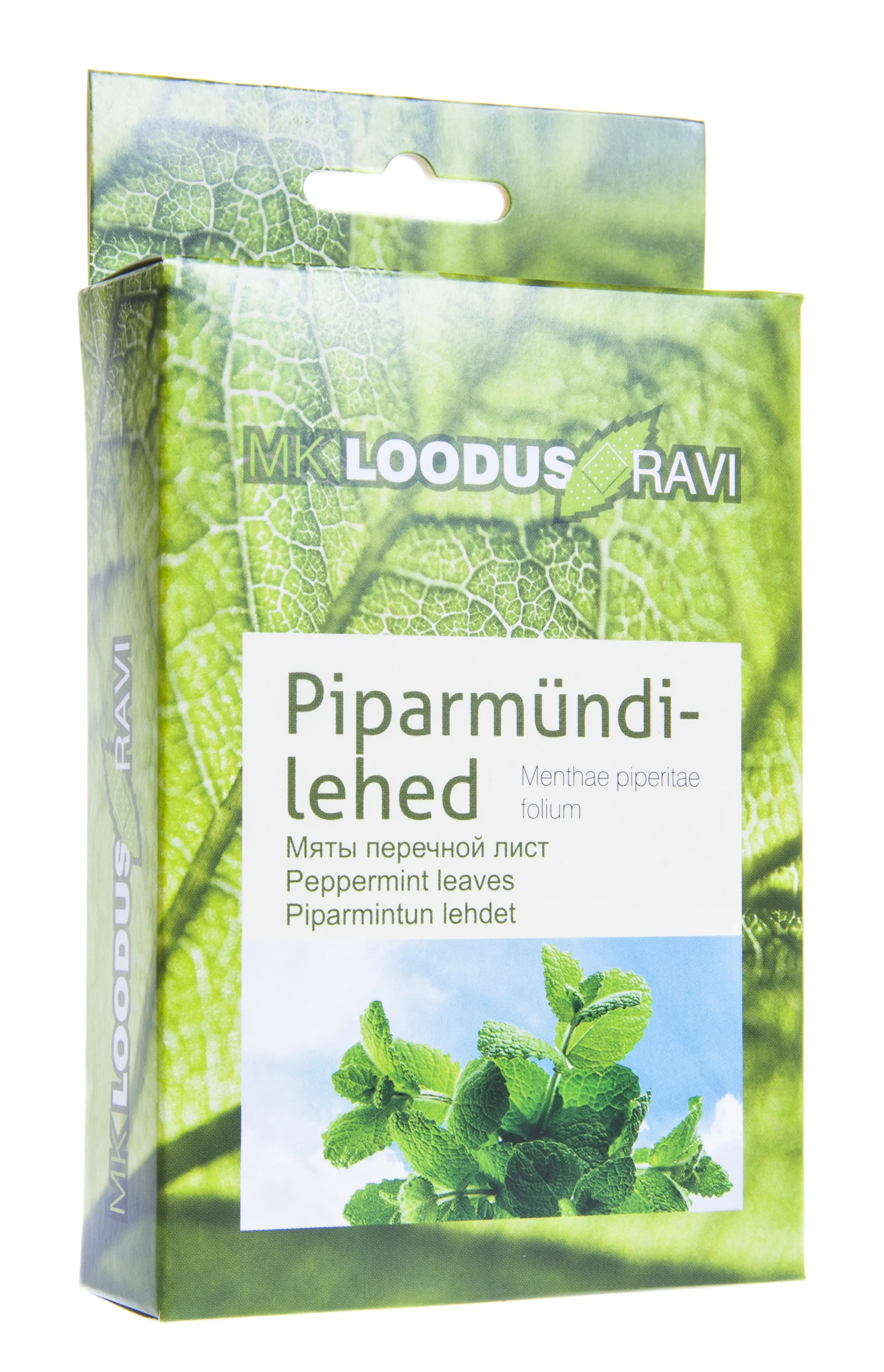 PIPARMÜNDILEHED (MENTHAE PIPERITAE FOLIA) 20G (KARP) - Tootepilt 