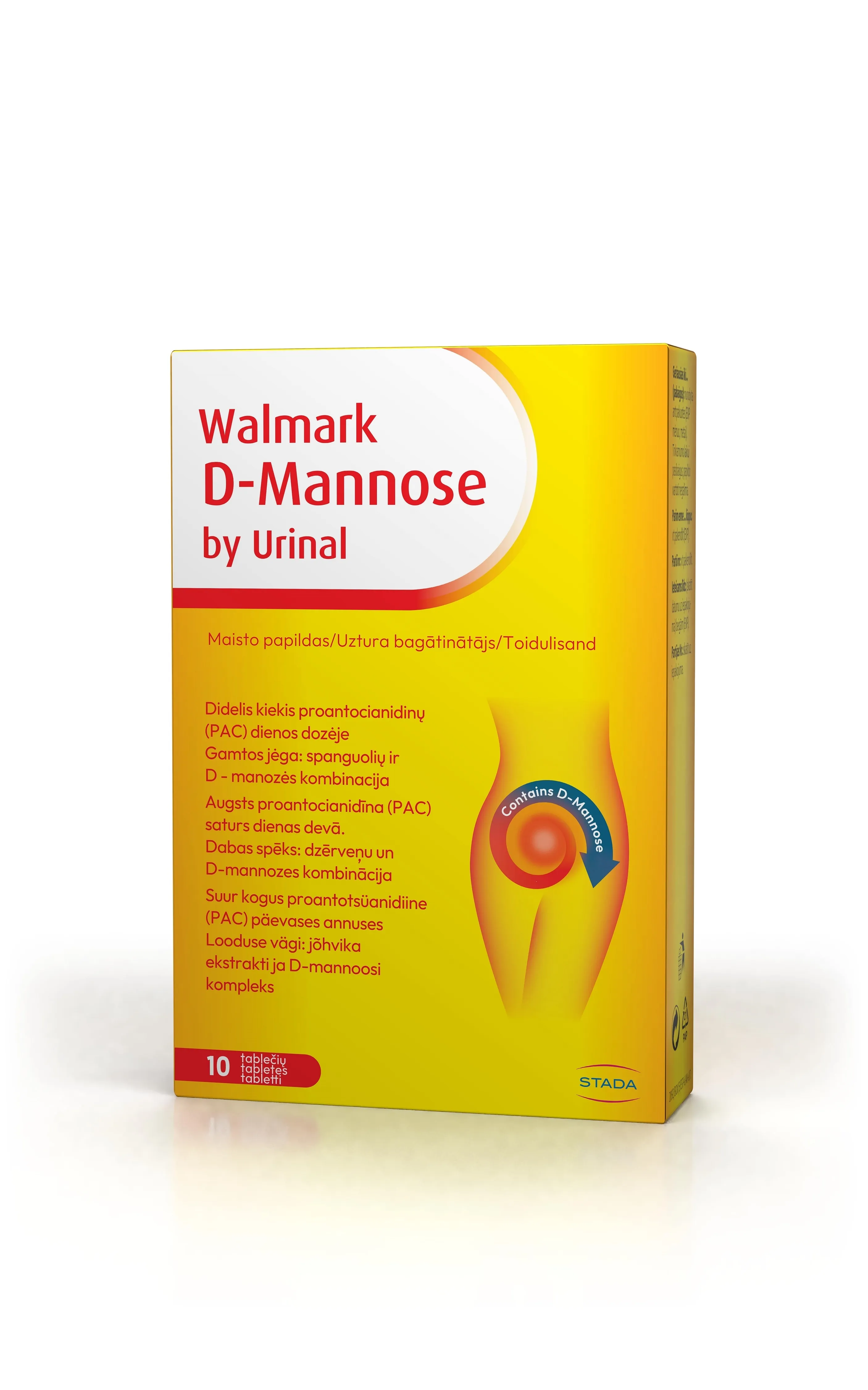 URINAL WALMARK D-MANNOSE TBL N10 - Tootepilt 