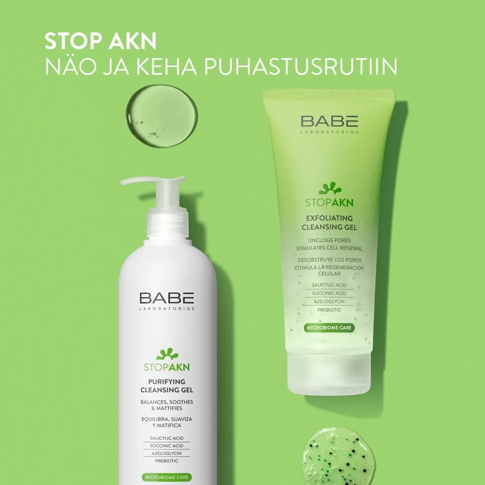 BABE STOP AKN PESUGEEL NÄOLE JA KEHALE 400ML - Tootepilt 3