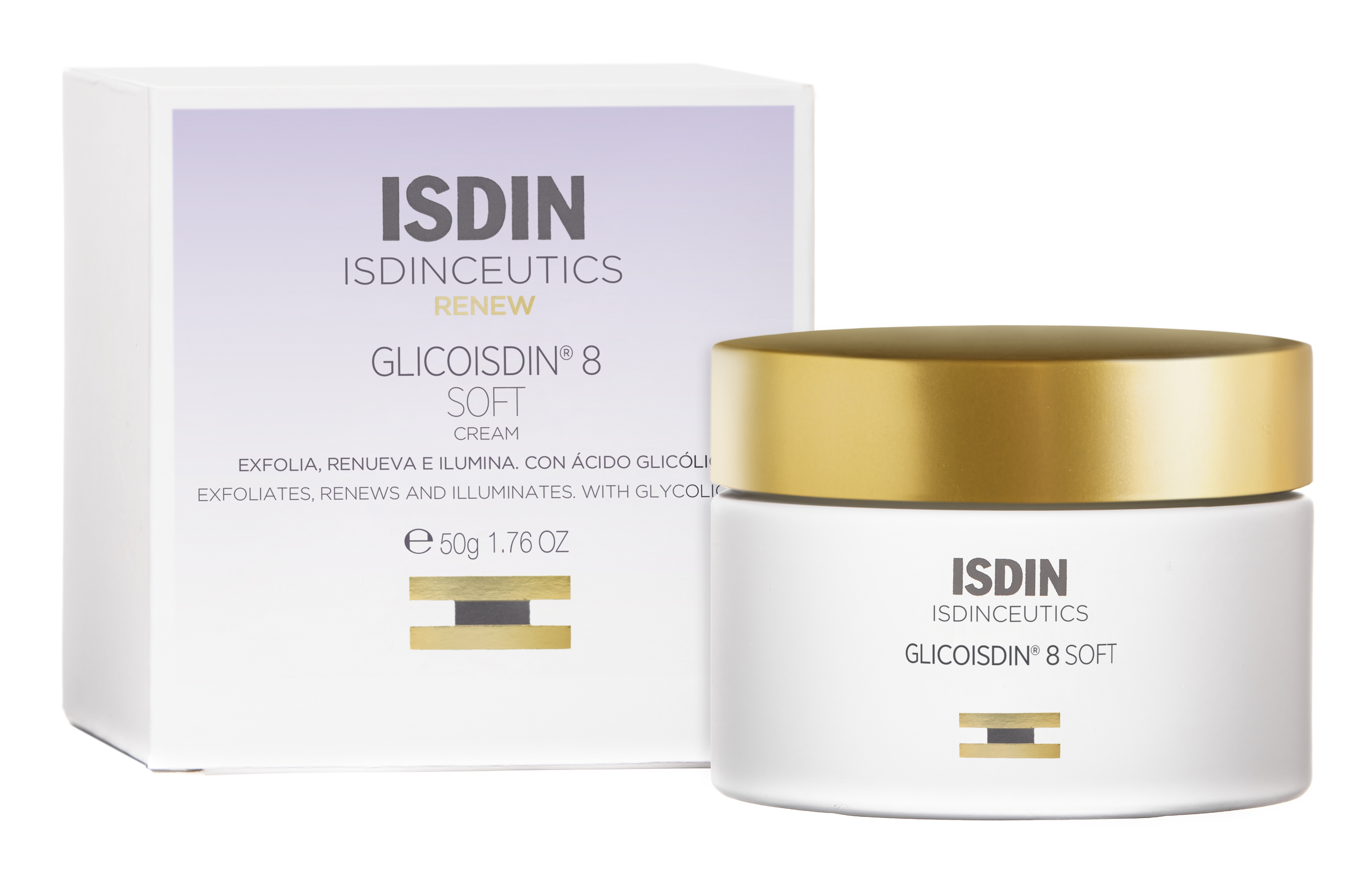 ISDIN GLICOISDIN 8 KOORIV KREEM GLÜKOOLHAPPEGA 50G - Tootepilt 6