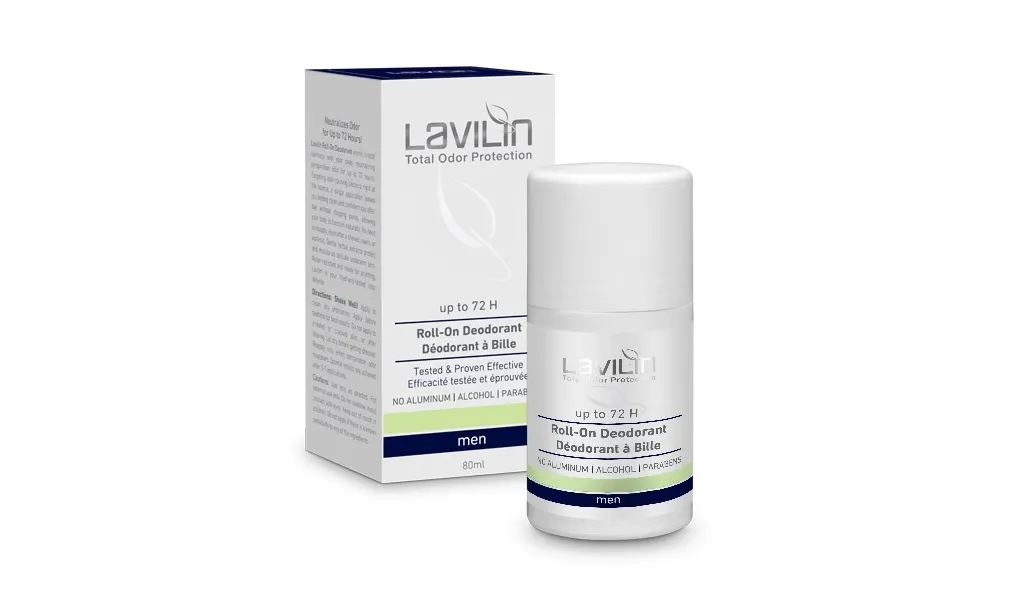 LAVILIN DEODORANT ROLL-ON 72H MEESTELE 80ML - Tootepilt 