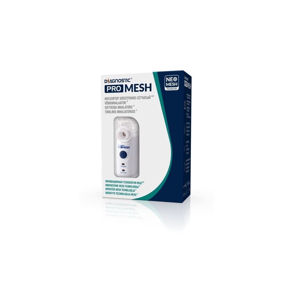DIAGNOSTIC ULTRAHELI INHALAATOR PRO MESH - Tootepilt 