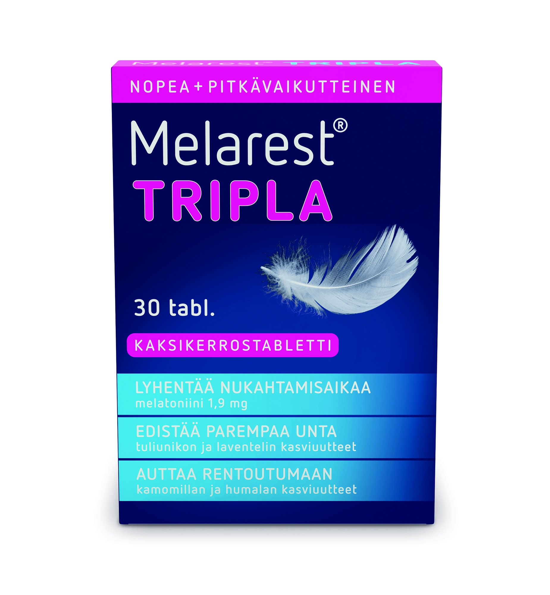 MELAREST TRIPLA 1,9MG TBL N30 - Tootepilt 