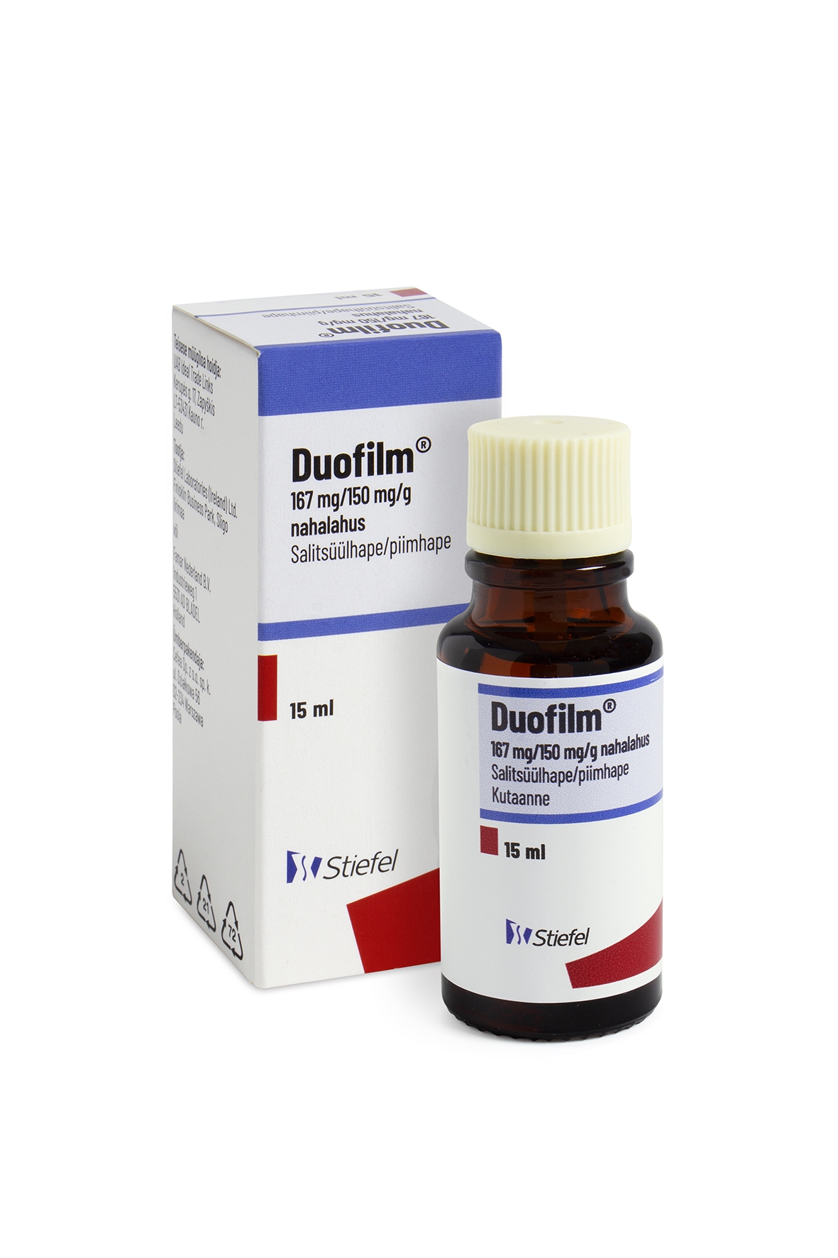 DUOFILM NAHALAHUS 167MG+150MG/G 15ML N1 (TML) - Tootepilt 