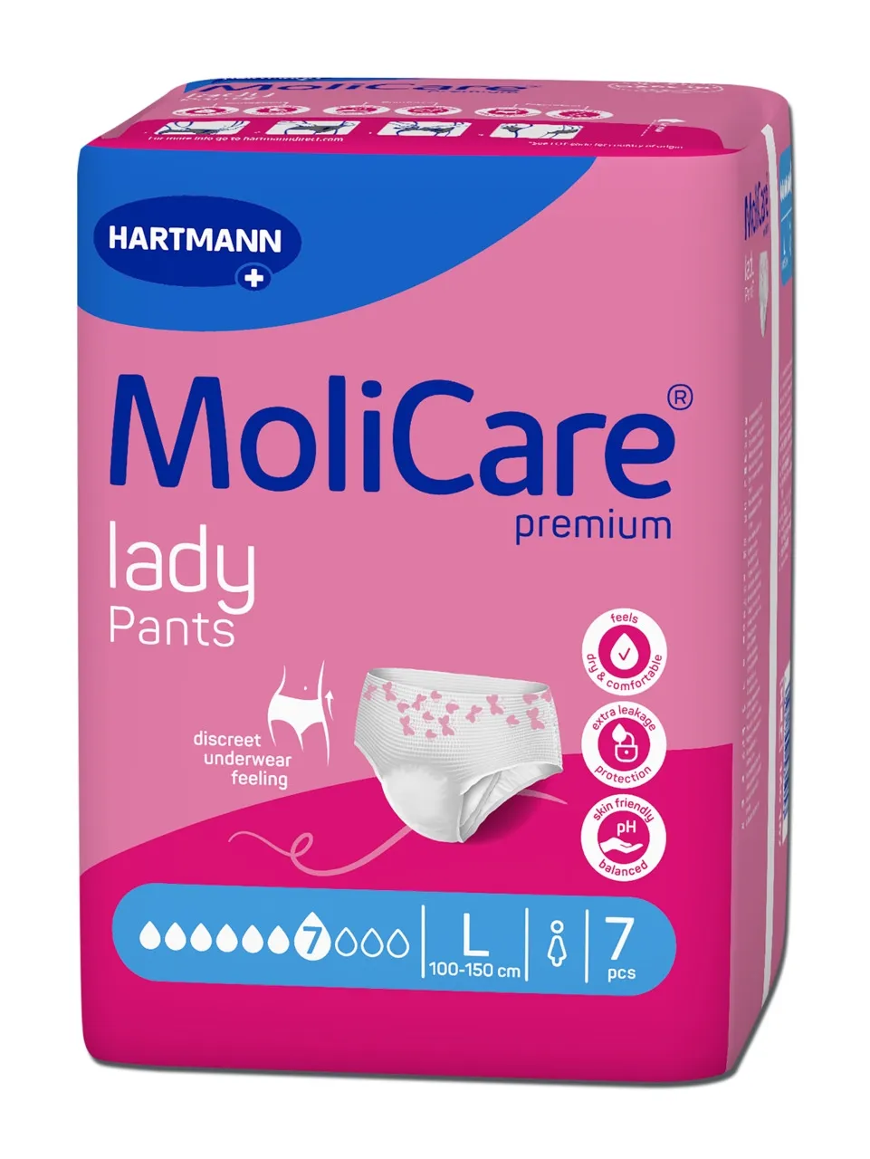 MOLICARE PANTS LADY 7 TILKA L N7 - Tootepilt 
