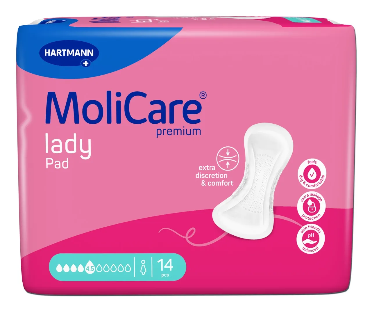 MOLICARE PAD LADY 4,5 TILKA N14 - Tootepilt 