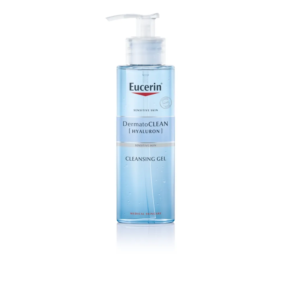 EUCERIN DERMATOCLEAN NÄOPUHASTUSGEEL TUNDLIKULE NAHALE 200ML - Tootepilt 