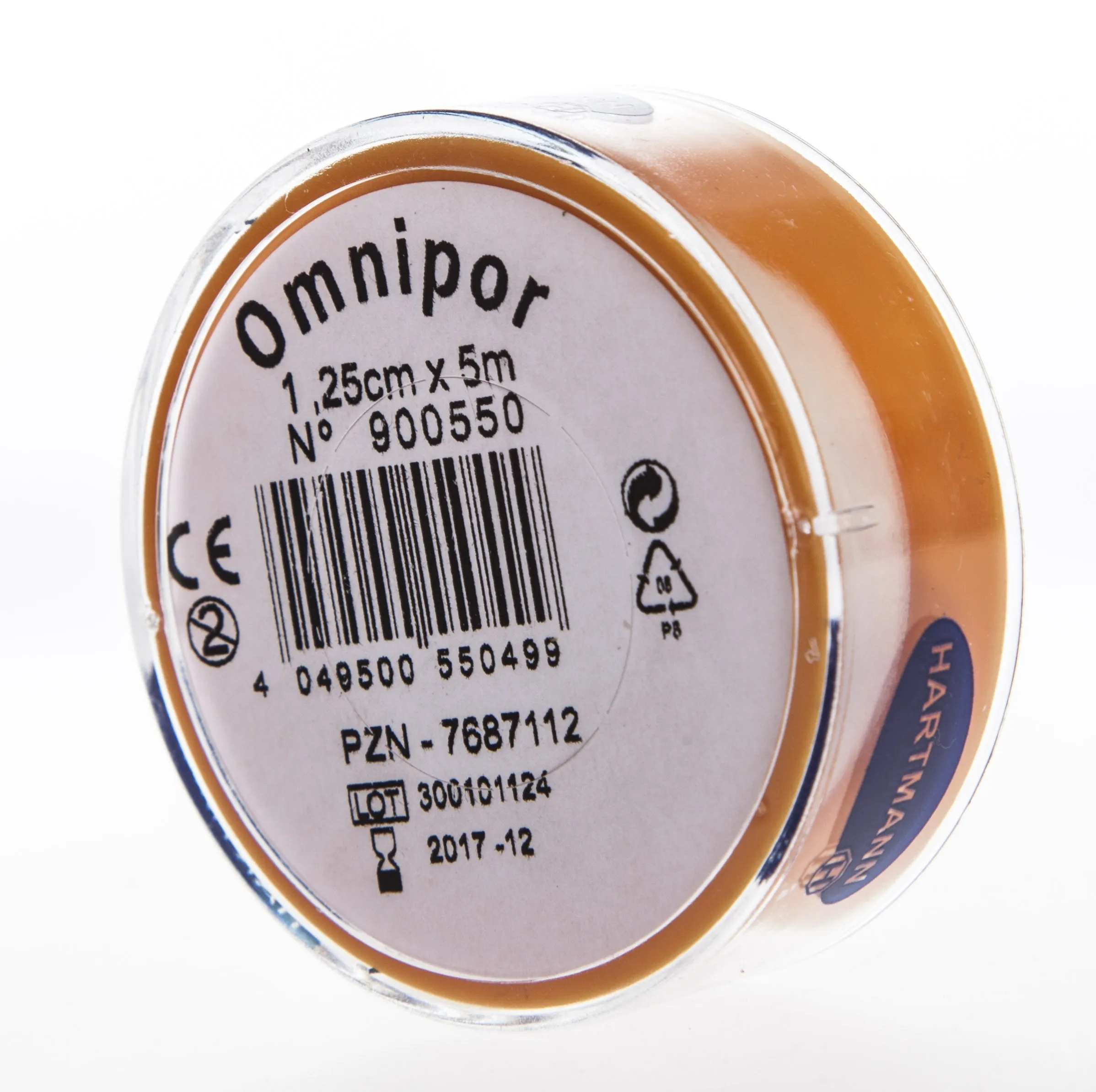 OMNIPOR RULLPLAASTER 1,25CMX5M (PABERIST) - Tootepilt 