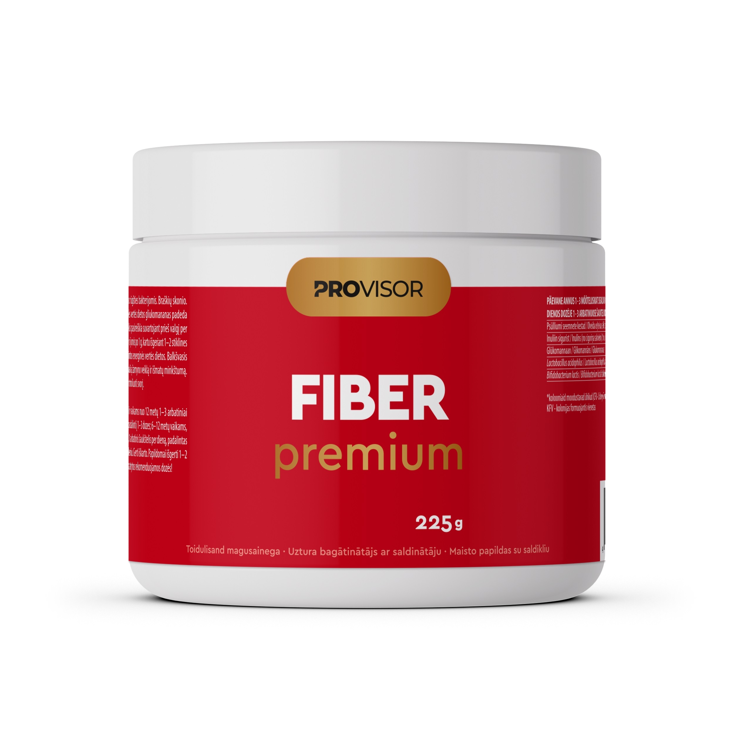 PROVISOR FIBER PREMIUM 225G - Tootepilt 