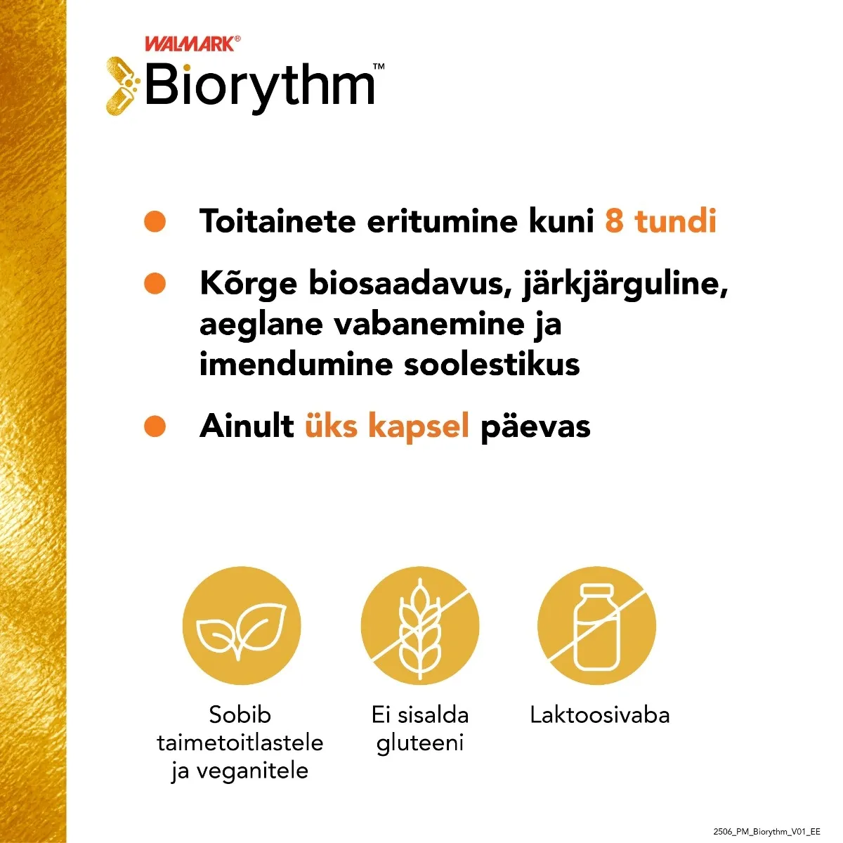 WALMARK BIORYTHM ASHWAGANDHA KAPSLID N30 - Tootepilt 4