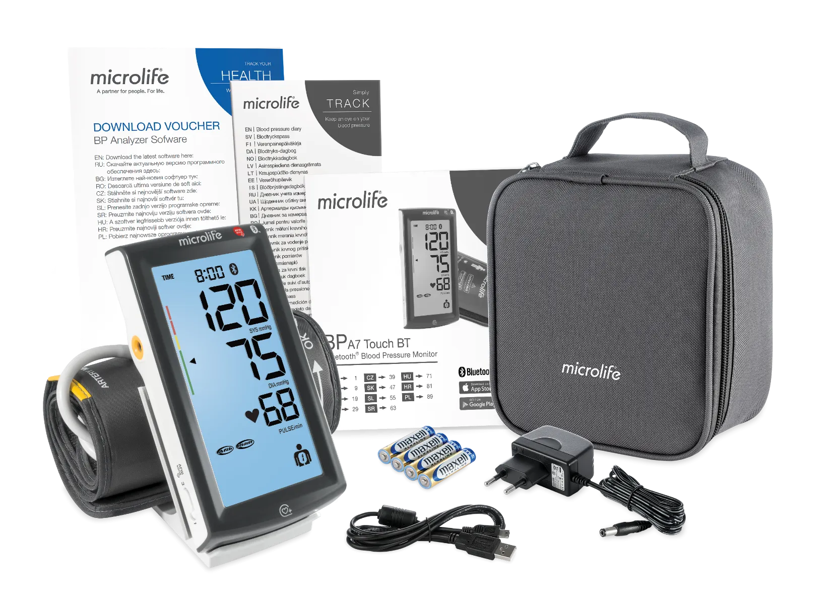 VERERÕHUAPARAAT MICROLIFE TÄISAUT BP A7 TOUCH ÕLAVARRELE - Tootepilt 2