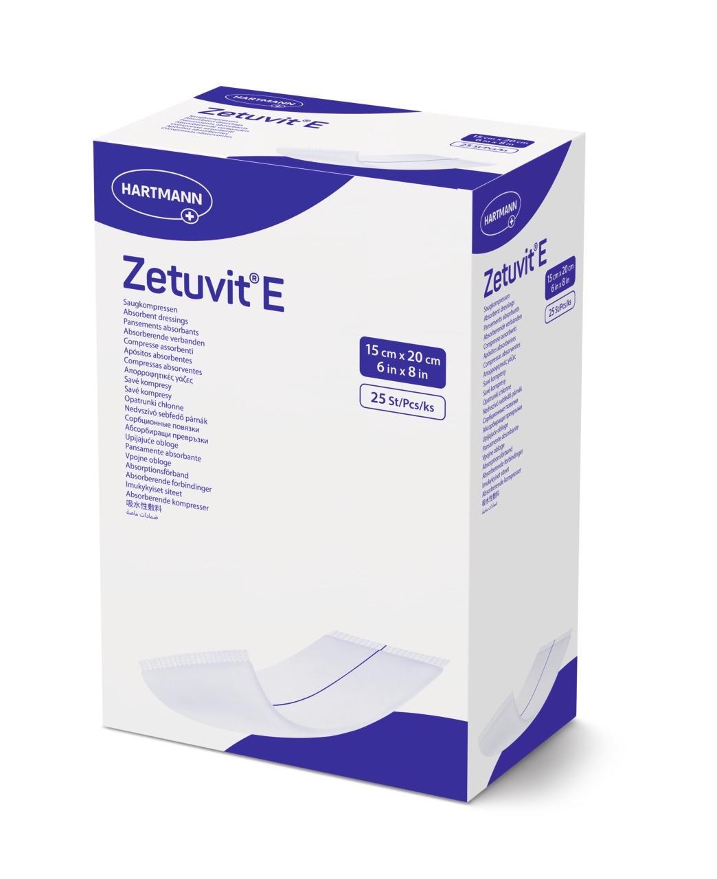 ZETUVIT E STERIILNE 15X20CM N25 - Tootepilt 