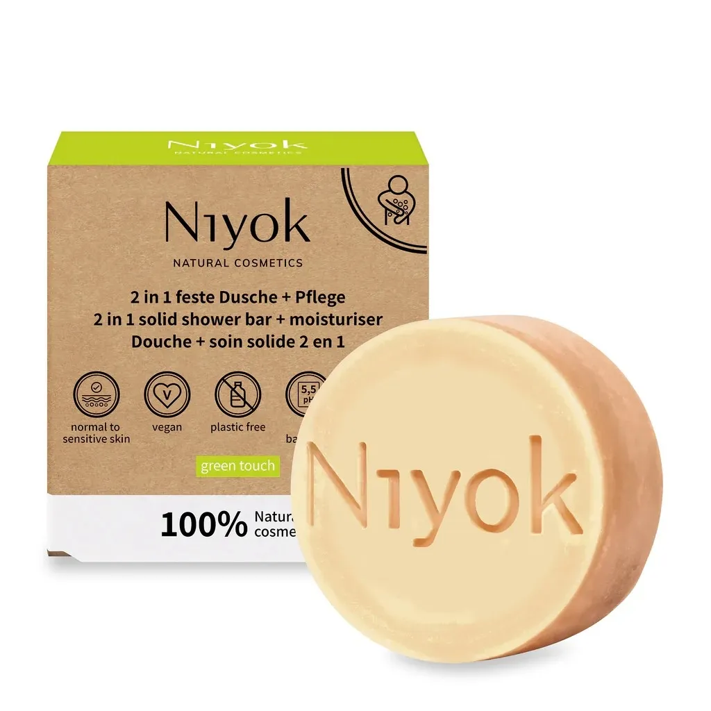 NIYOK TAHKE DUSHIGEEL+NIISUTAJA GREEN TOUCH 80G - Tootepilt 