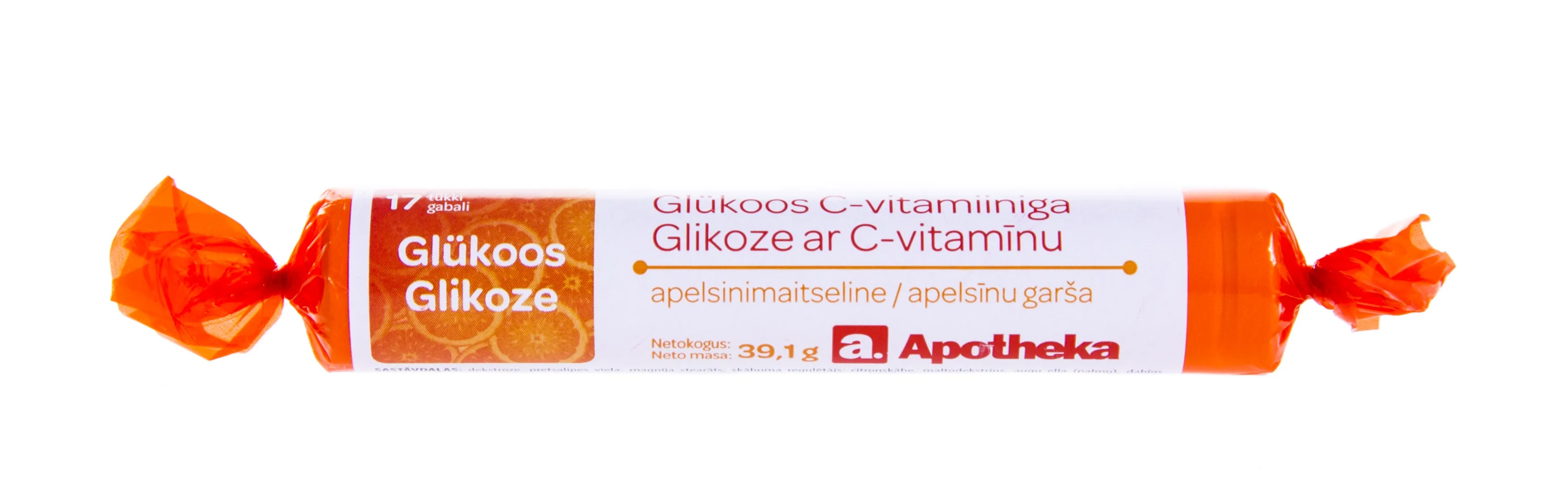 A. GLÜKOOSITROPSID C-VITAMIINIGA (APELSIN) N17 - Tootepilt 2
