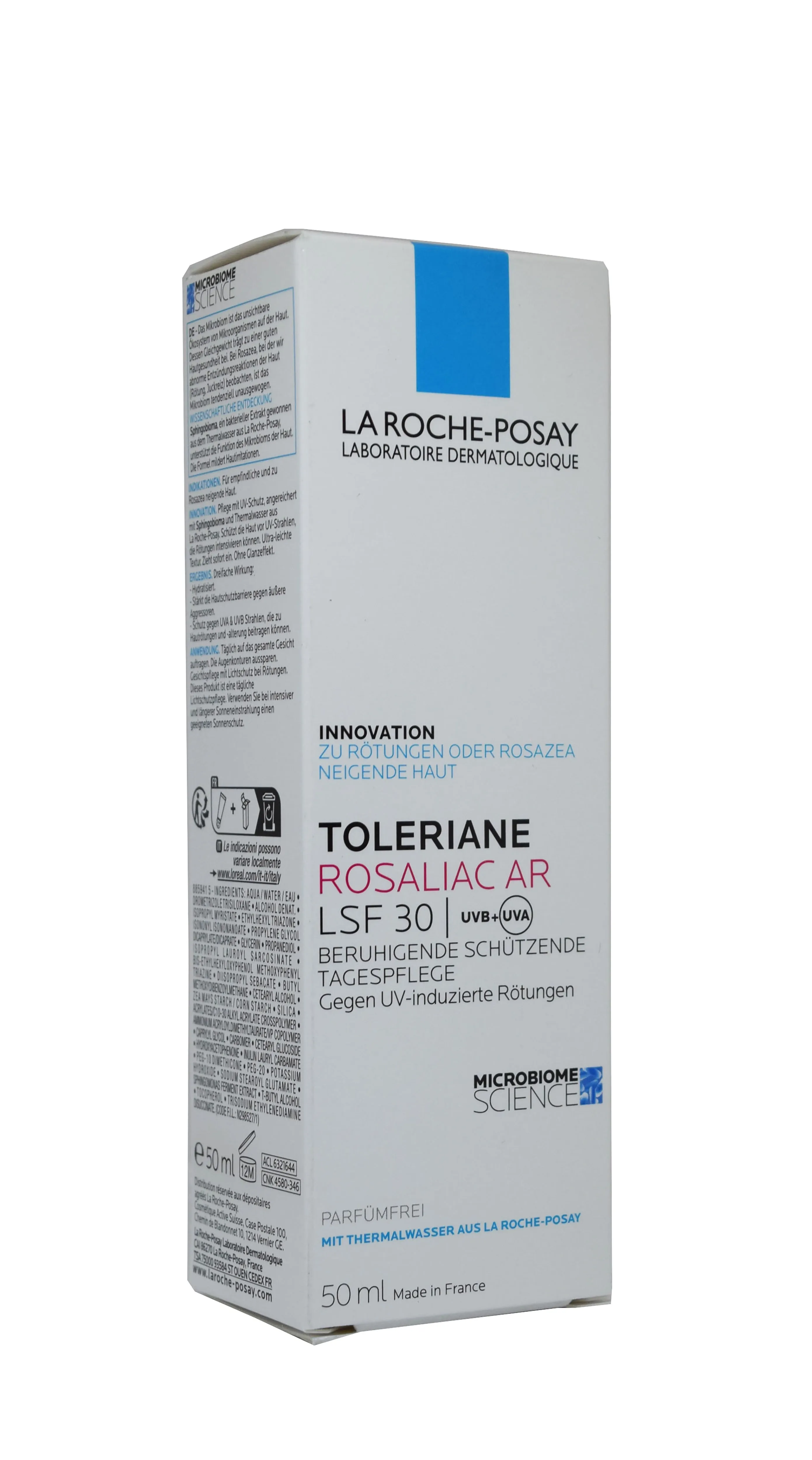 LA ROCHE-POSAY ROSALIAC AR UV SPF30 PÄEVAKREEM 50ML - Tootepilt 