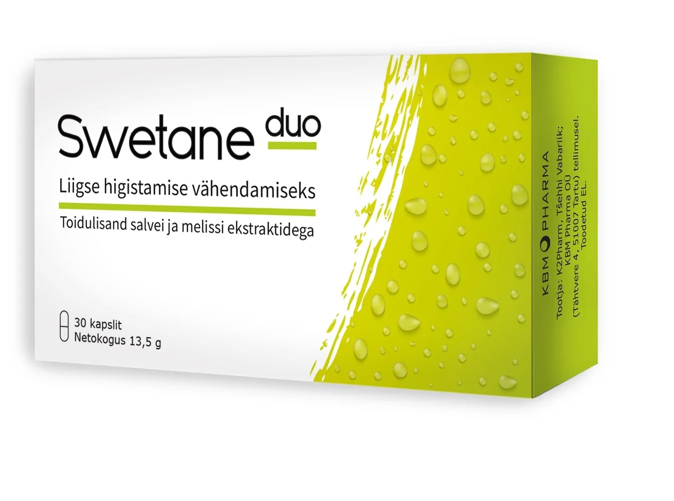 SWETANE DUO KAPSLID N30 - Tootepilt 