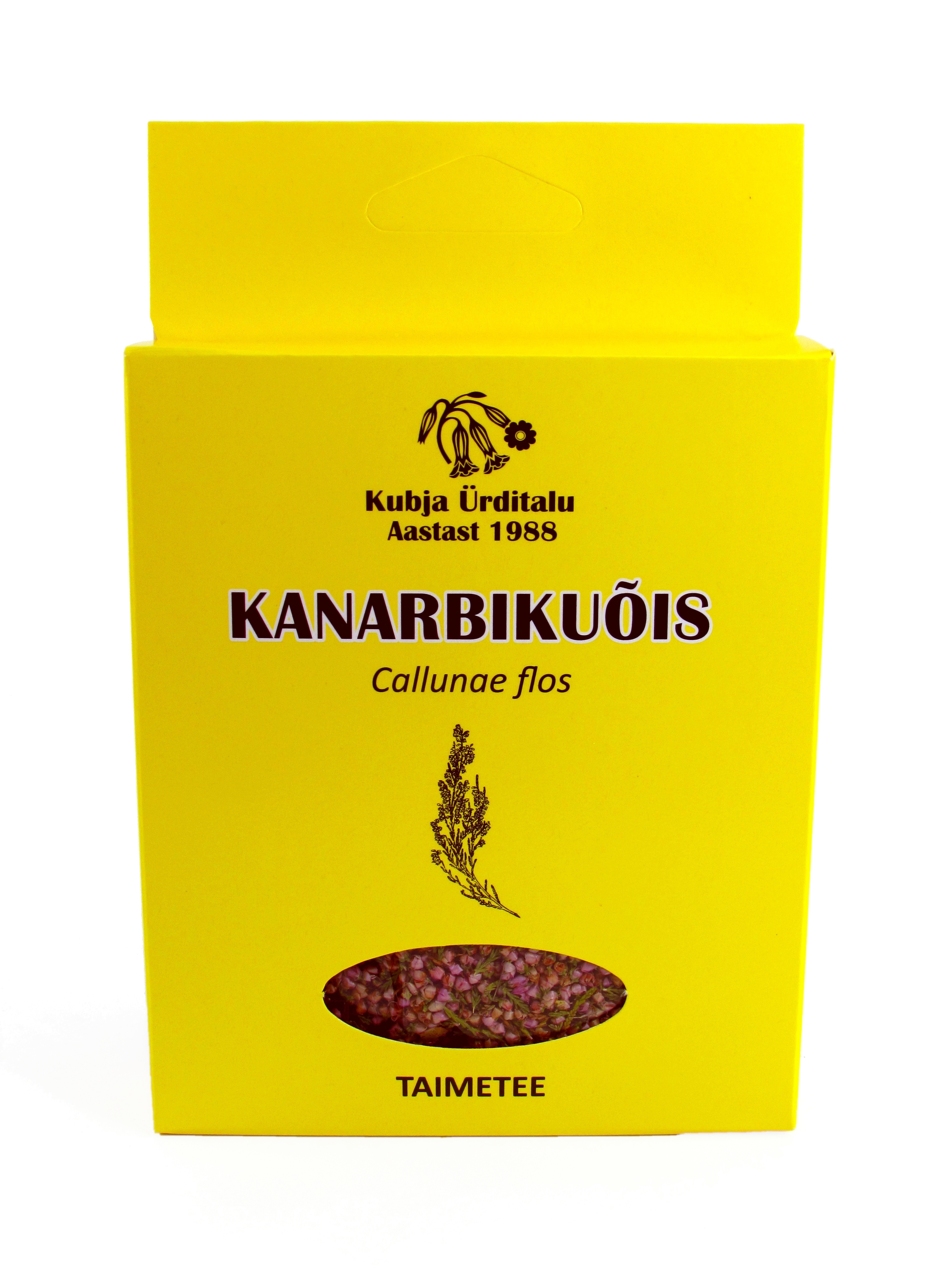 KUBJA KANARBIKUÕIS (CALLUNA FLORES) 20G (KARP) - Tootepilt 