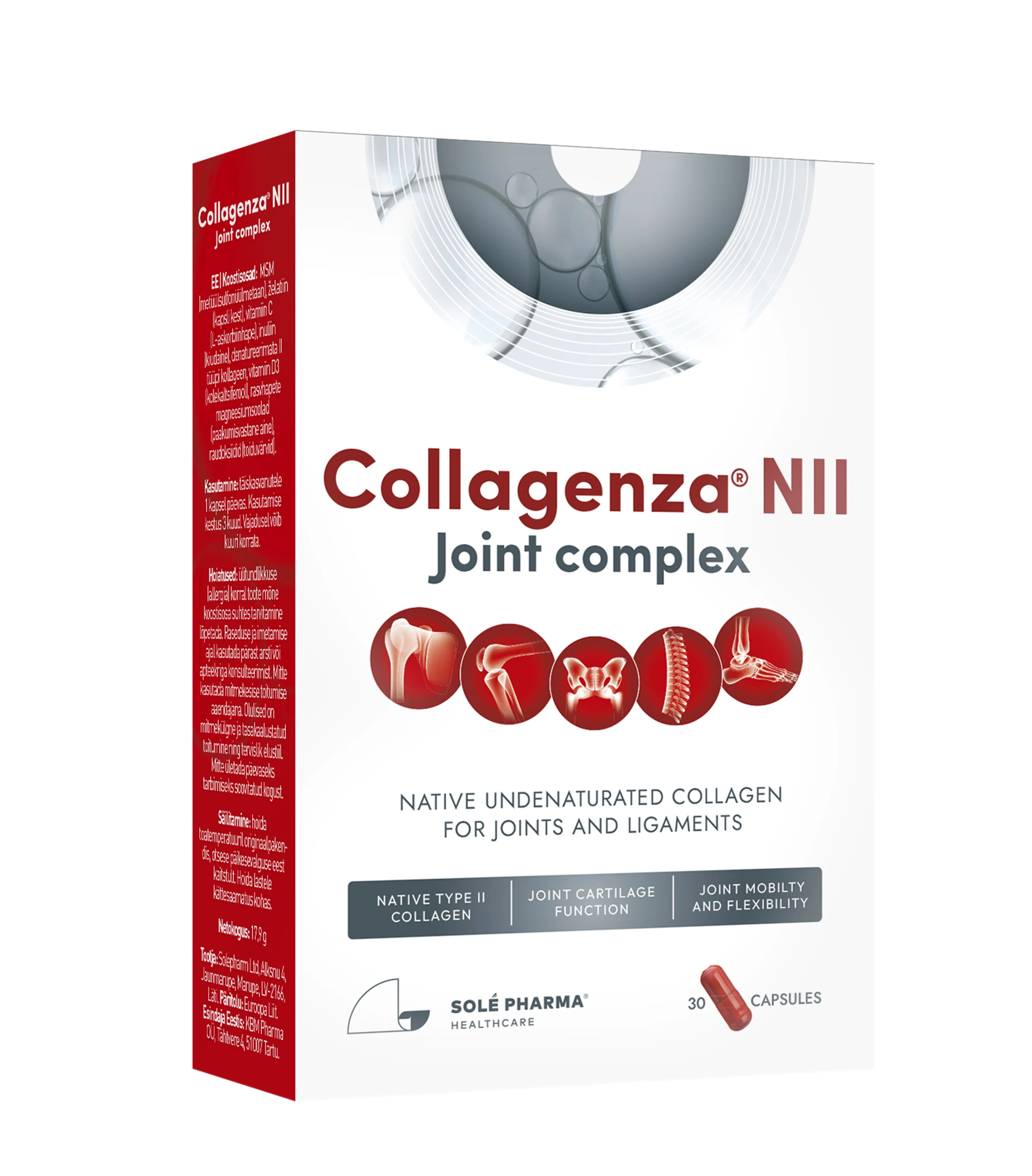 COLLAGENZA NII KAPSLID N30 - Tootepilt 