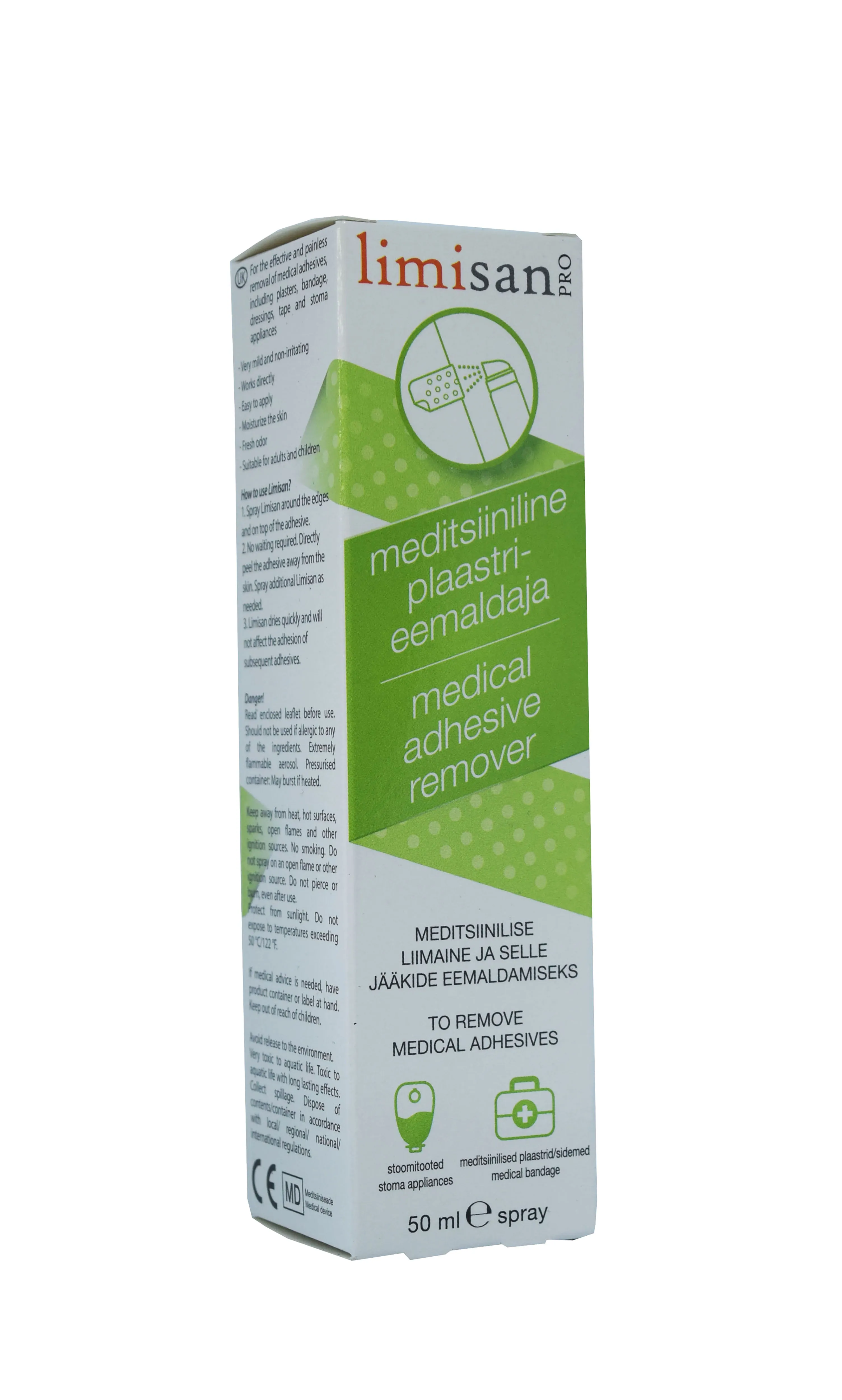 LIMISAN VALUTU PLAASTRIEEMALDAJA SPREI 50ML - Tootepilt 