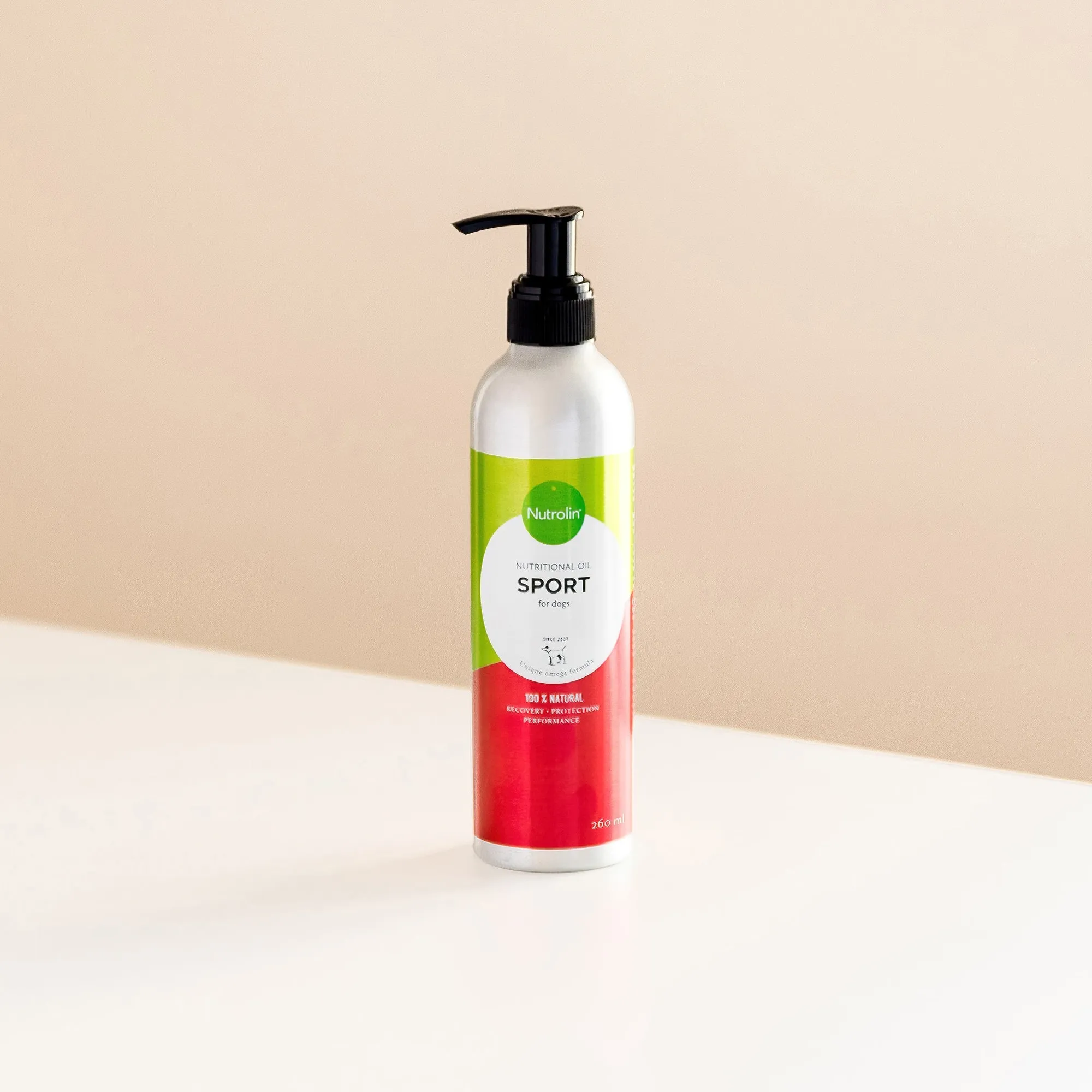 Nutrolin Sport õli koerale 260 ml - Tootepilt 