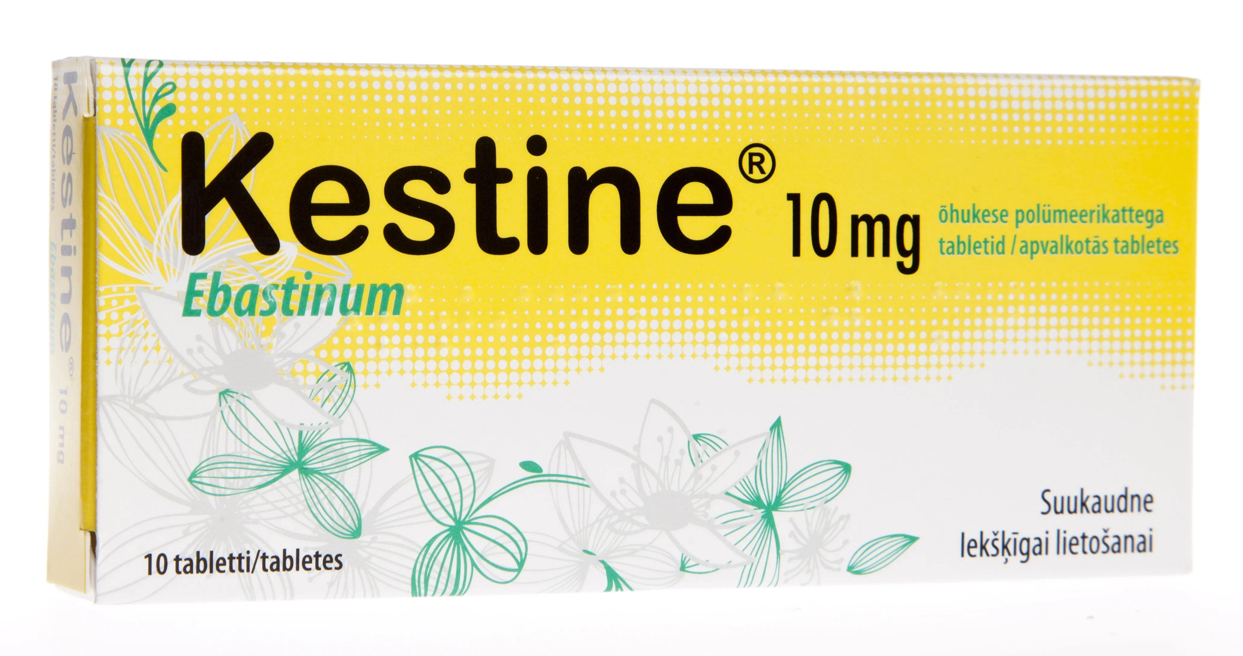 KESTINE TBL 10MG N10 - Tootepilt 