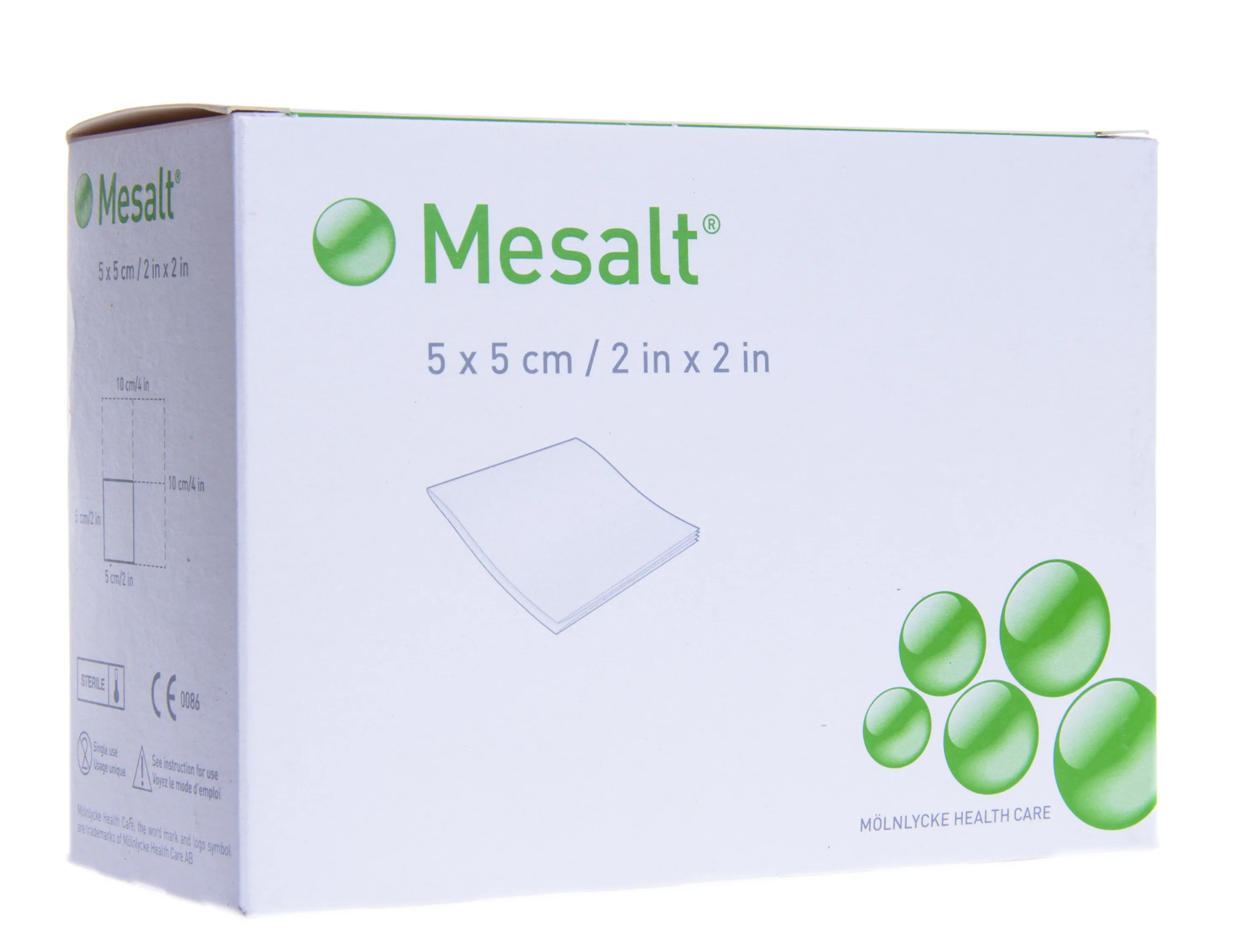 MESALT HAAVATAMPOON NAATRIUMKLORIIDIGA 5X5CM N30 - Tootepilt 