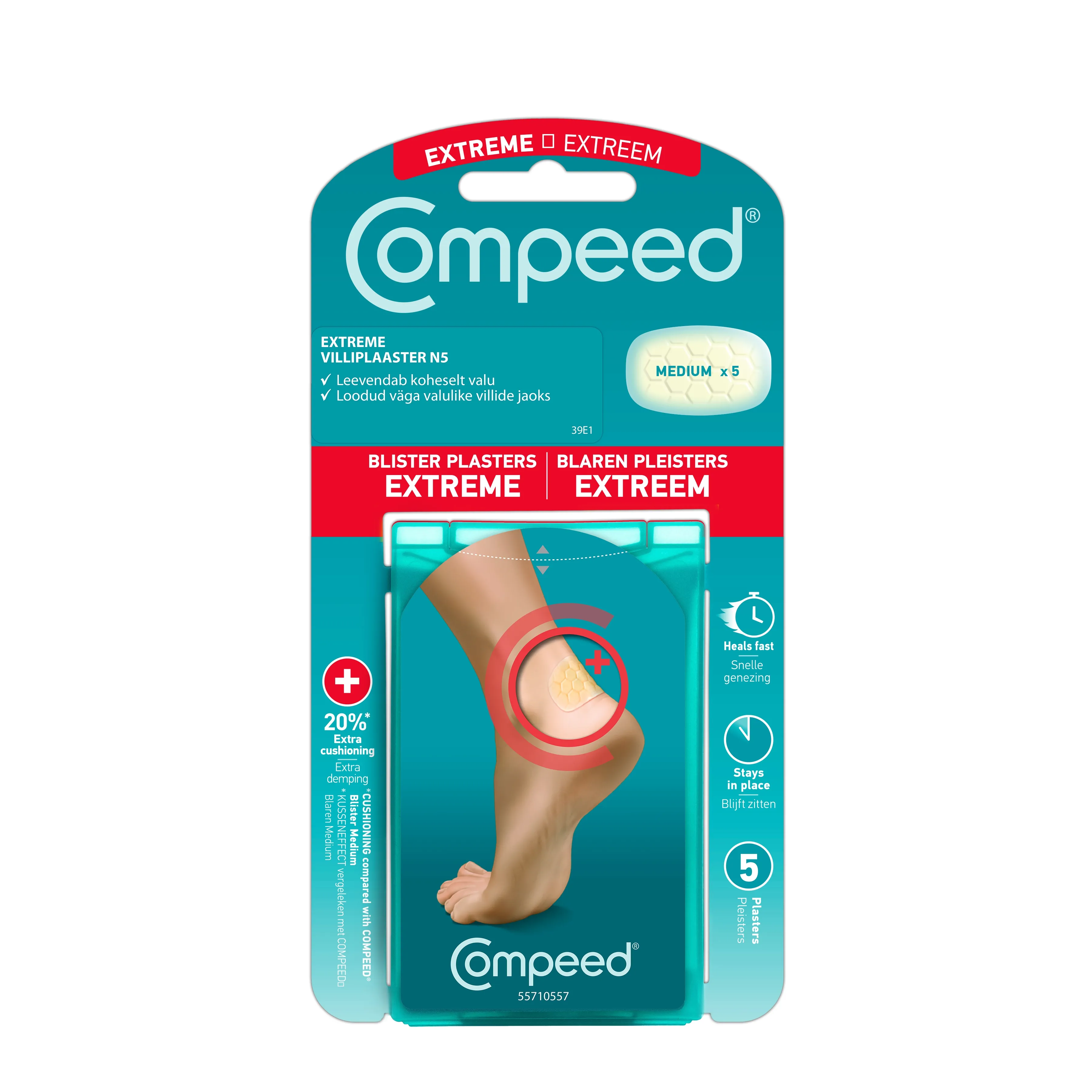COMPEED VILLIPLAASTER EXTREME KANNALE N5 - Tootepilt 