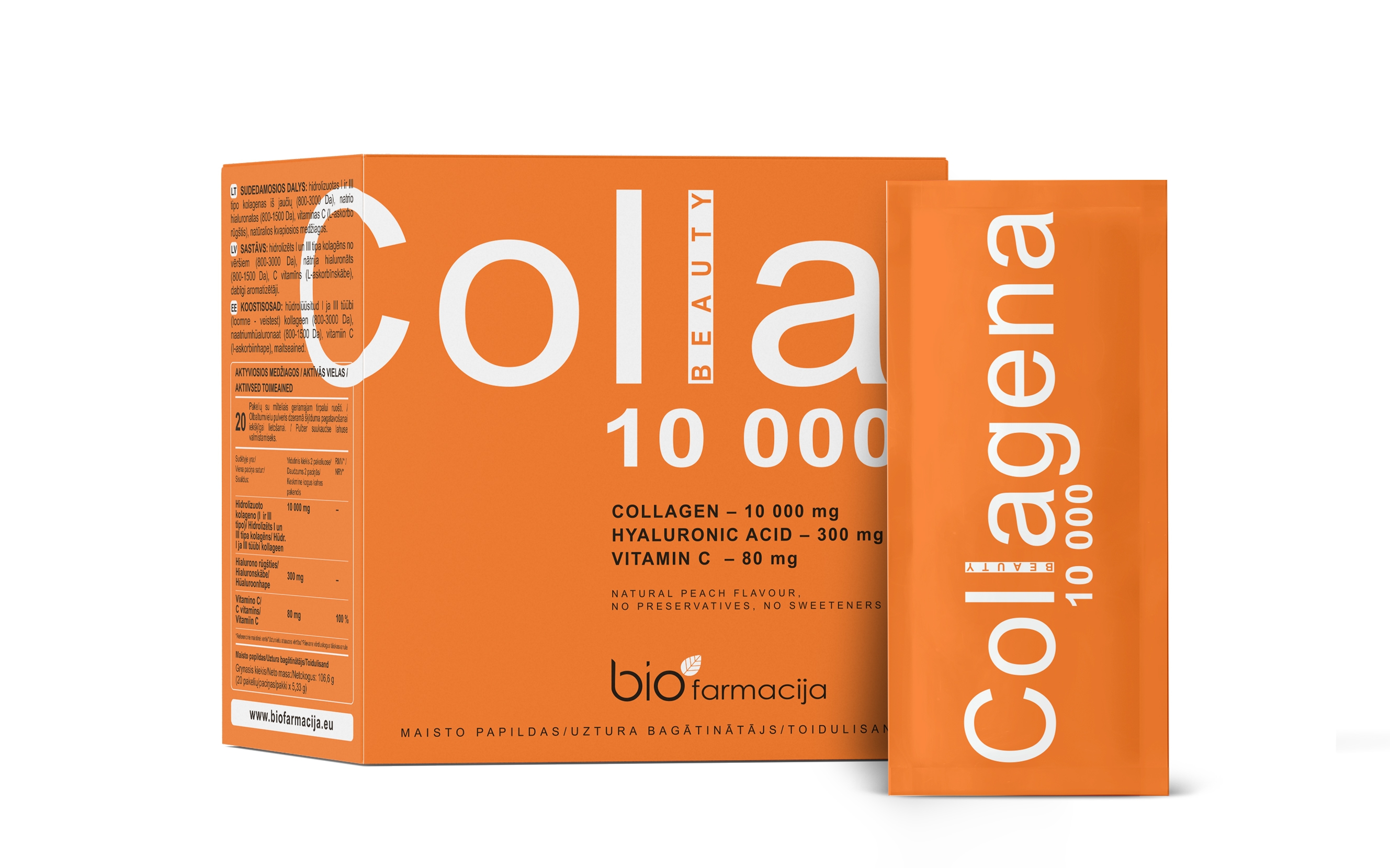 COLLAGENA 10 000 BEAUTY N20 - Tootepilt 