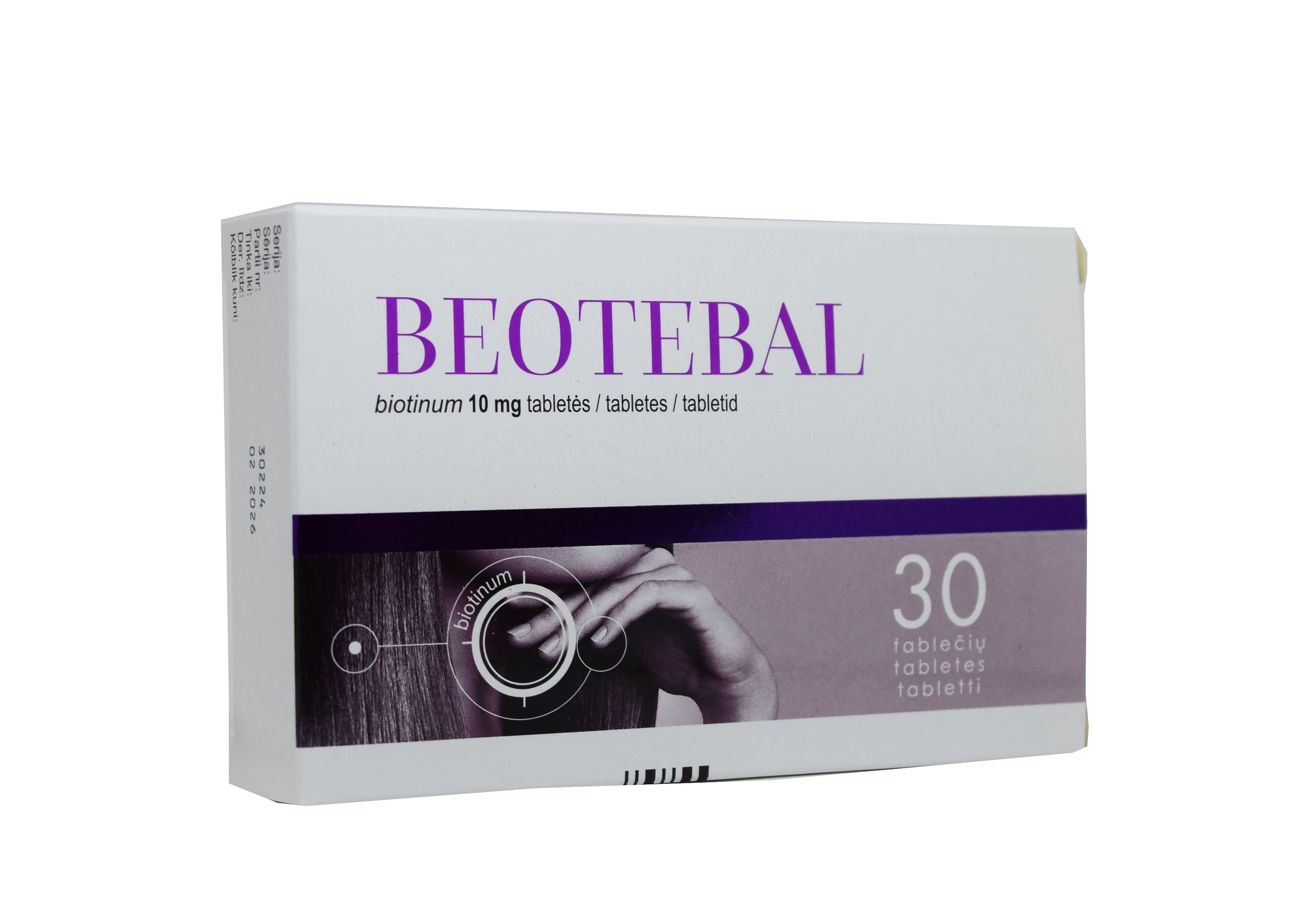 BEOTEBAL TBL 10MG N30 - Tootepilt 