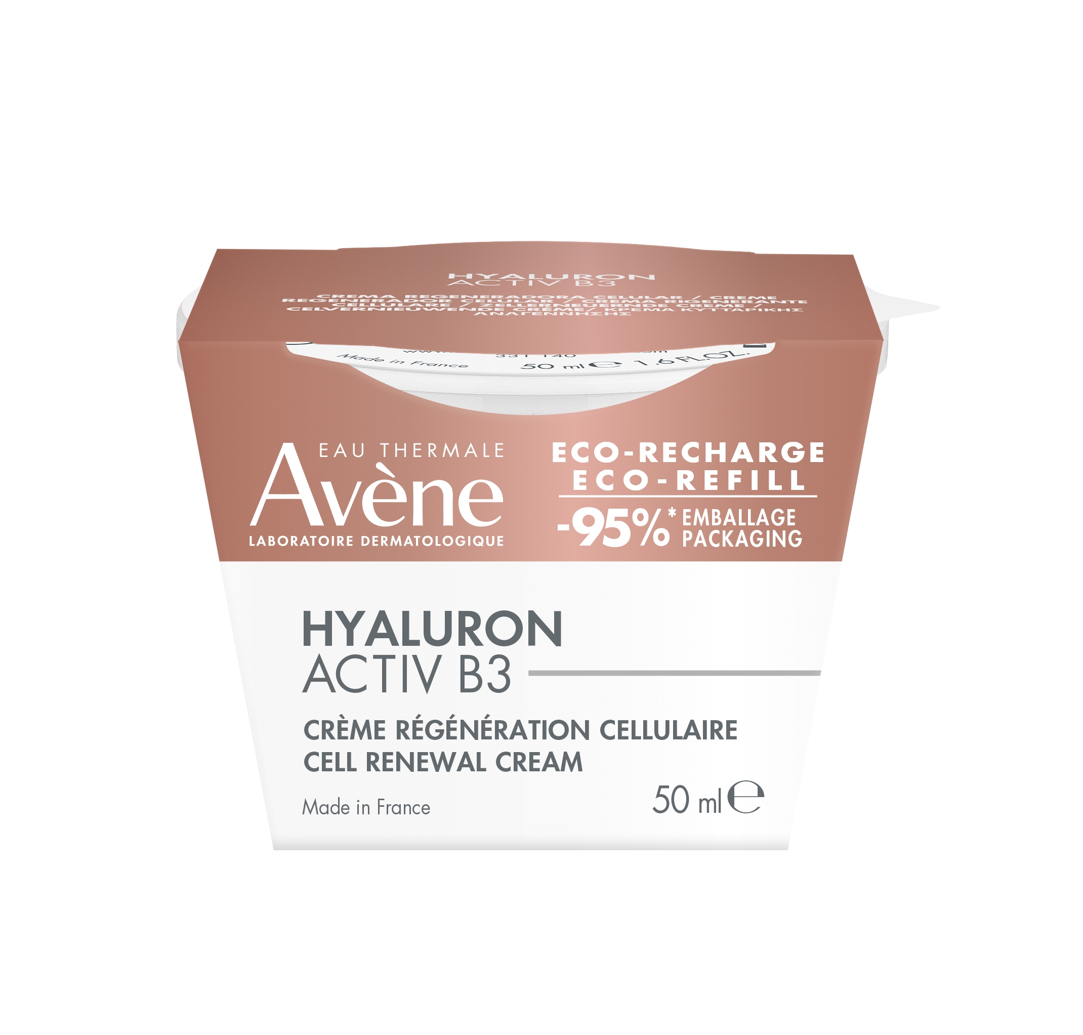 AVENE HYALURON ACTIV B3 NÄOKREEM TÄITEPAKEND 50ML - Tootepilt 